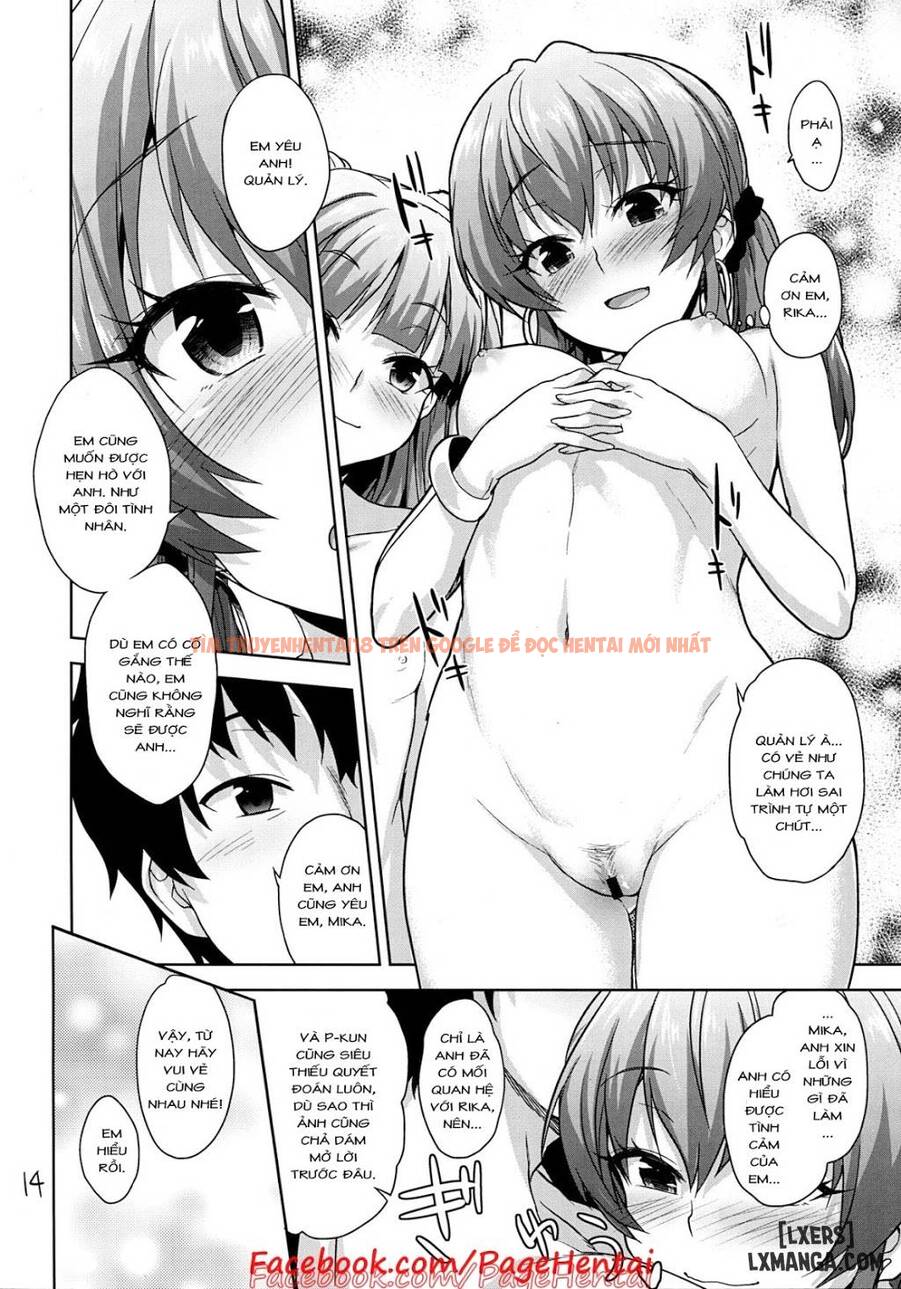 Xem ảnh 12 trong truyện hentai Issho No Love Love Ecchi - One Shot - hentaitvn.net