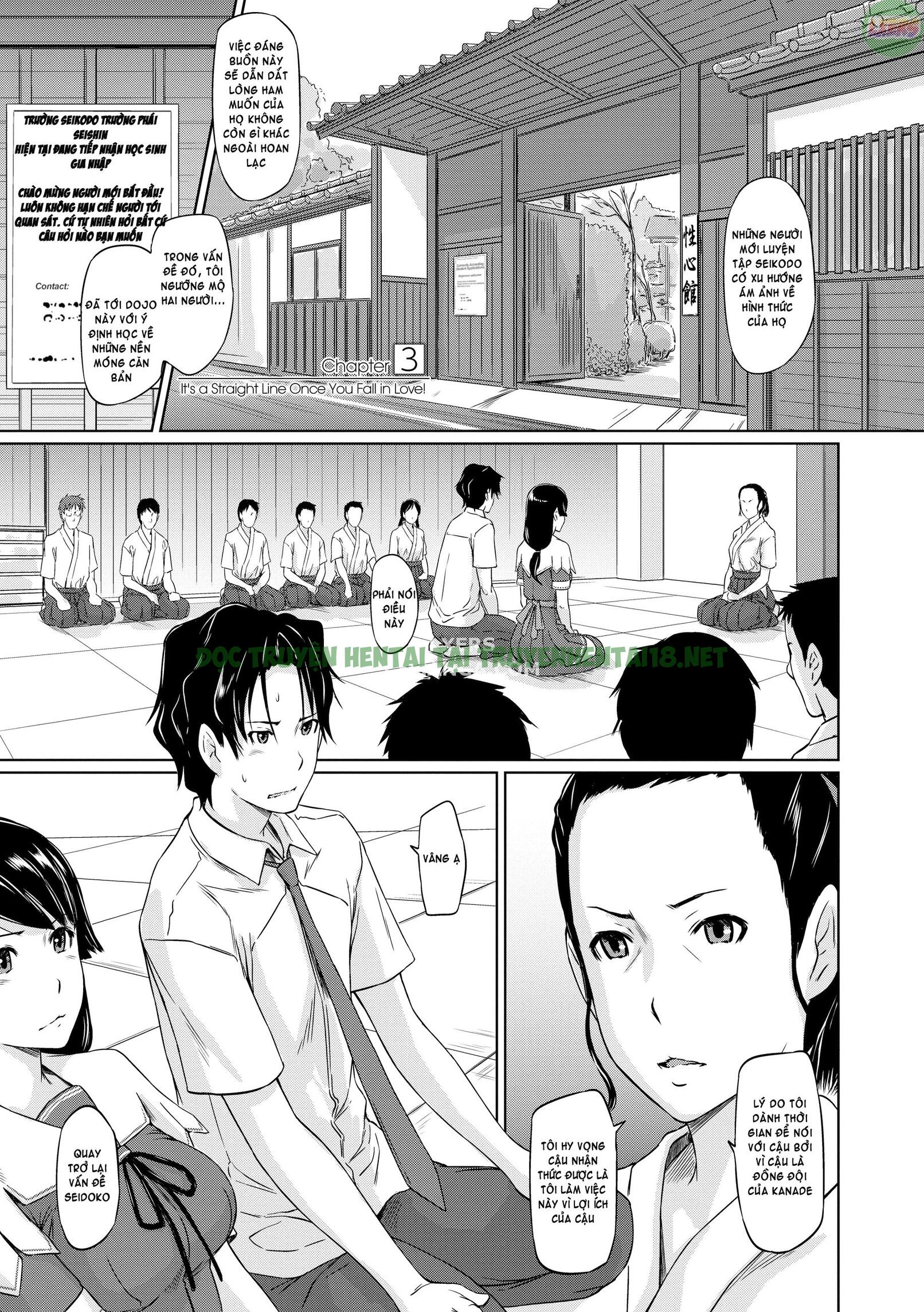 Hình ảnh 3 trong It's A Straight Line Once You Fall In Love - Chapter 3 - Hentaimanhwa.net