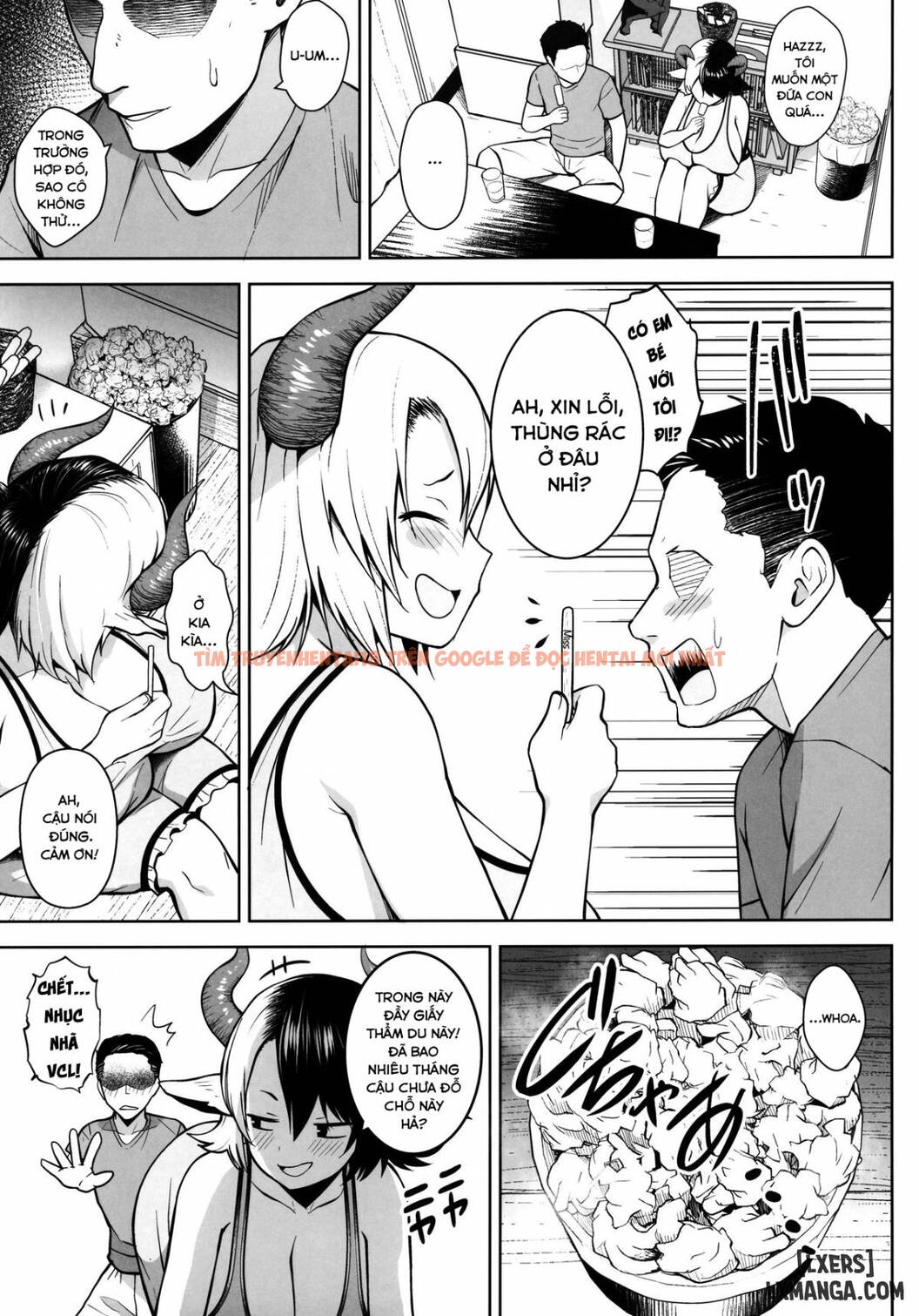 Trang truyện 4 trong truyện tranh It’s Your Fault For Having Such Big Boobs, Miss - Chapter 1 - hentai24h.pro
