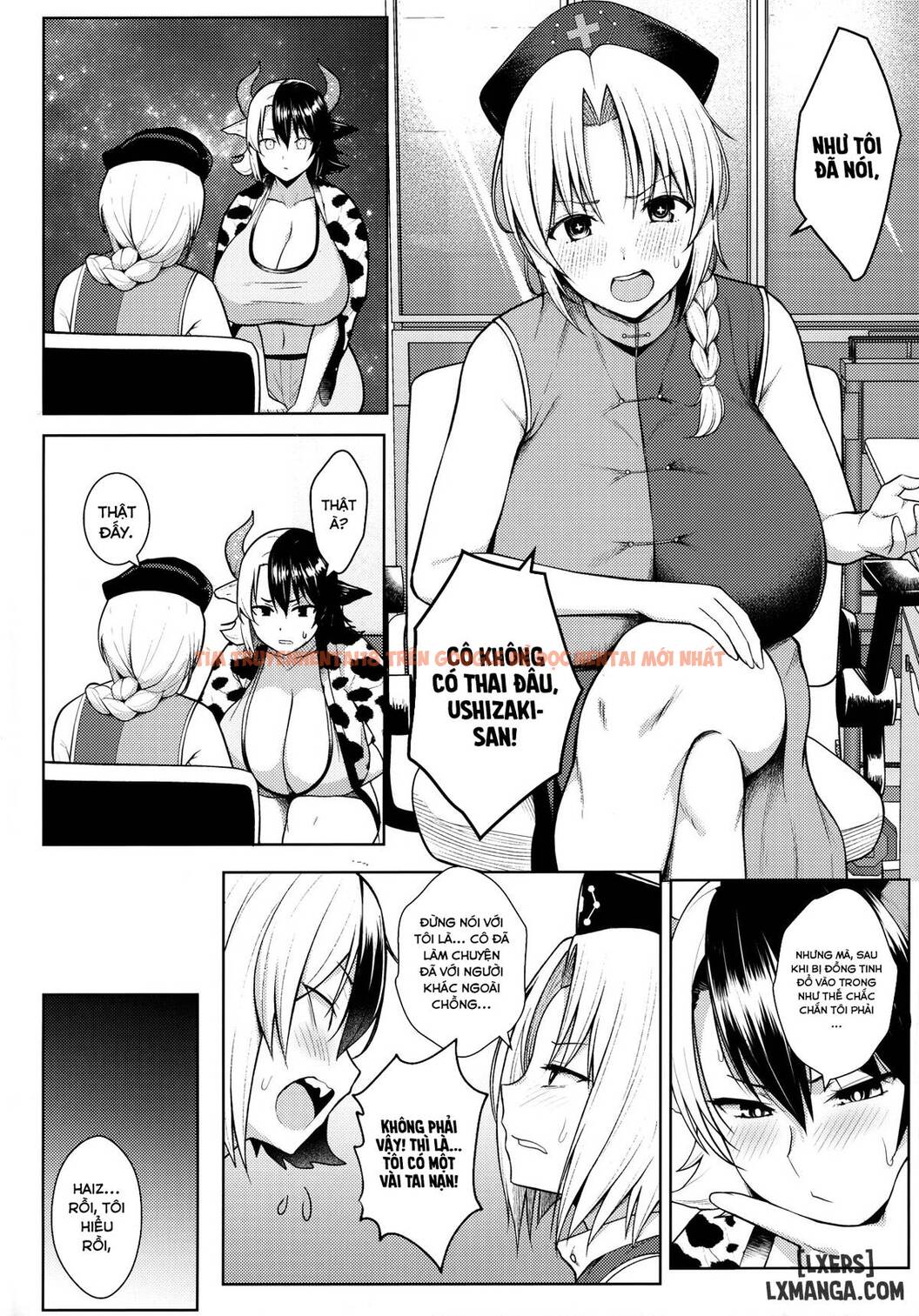 Trang truyện 2 trong truyện tranh It’s Your Fault For Having Such Big Boobs, Miss - Chapter 4 - hentai24h.pro