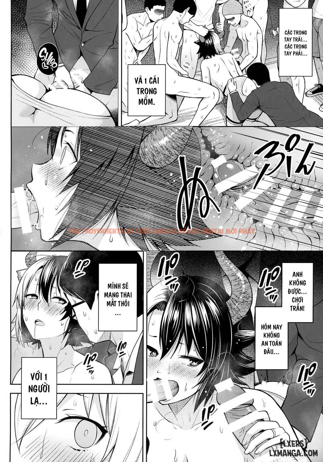 Trang truyện 20 trong truyện tranh It’s Your Fault For Having Such Big Boobs, Miss - Chapter 6 - hentai24h.pro