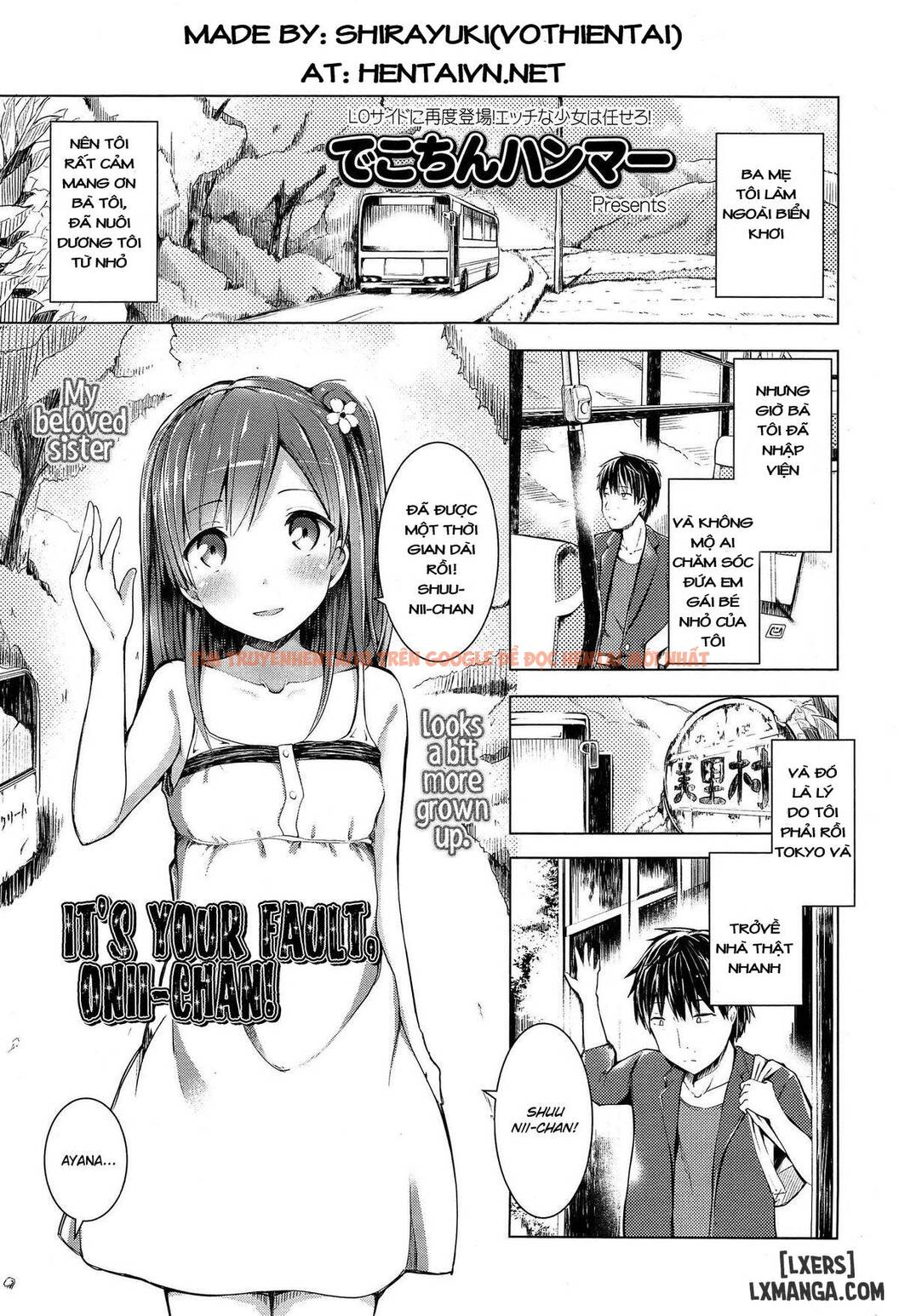 Xem ảnh 0 trong truyện hentai It's Your Fault, Onii-Chan! - One Shot - hentaitvn.net