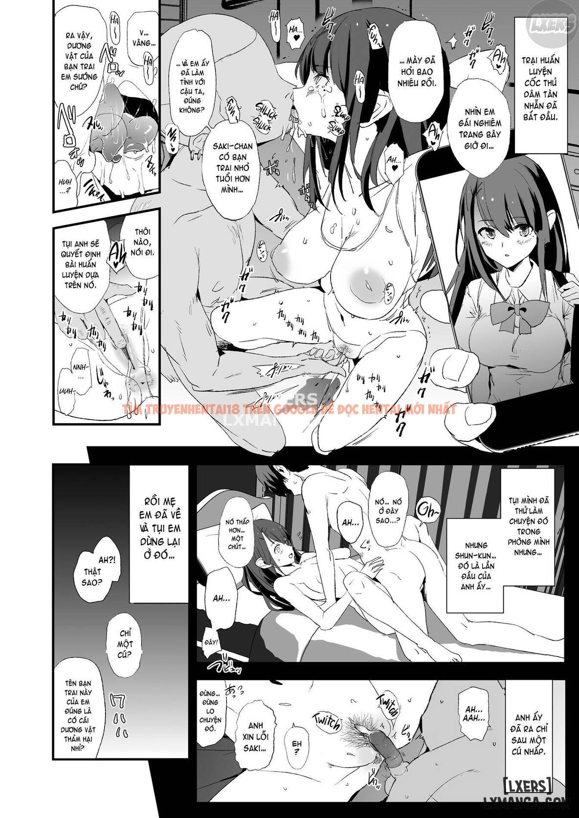 Xem ảnh 10 trong truyện hentai It Seems Your Girlfriend Is Going To The Cock Sleeve Camp - Chapter 1 - hentaitvn.net
