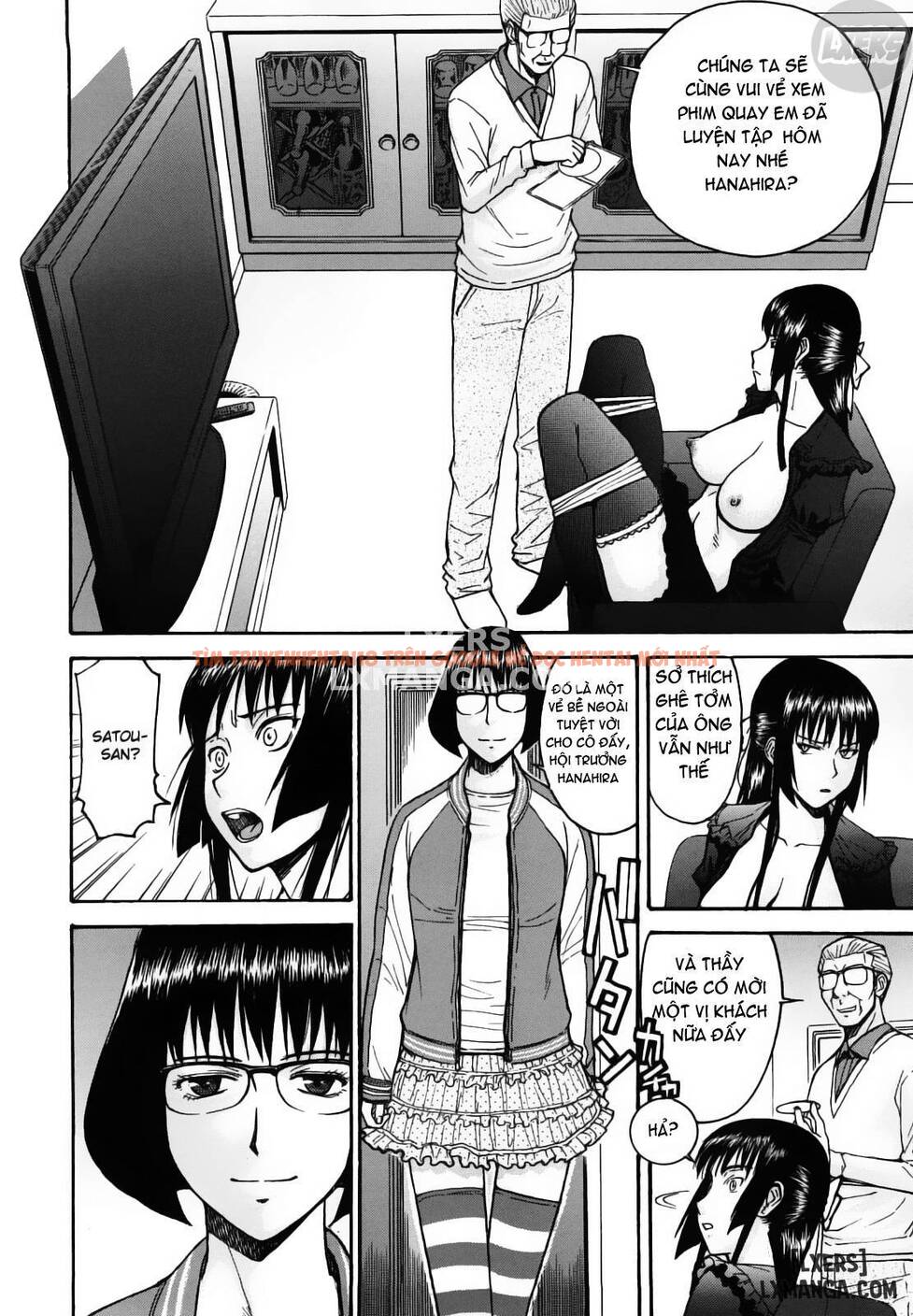 Trang truyện 6 trong truyện tranh Itazura Senyou Hanahira Seitokaichou - Chapter 8 - hentai24h.pro