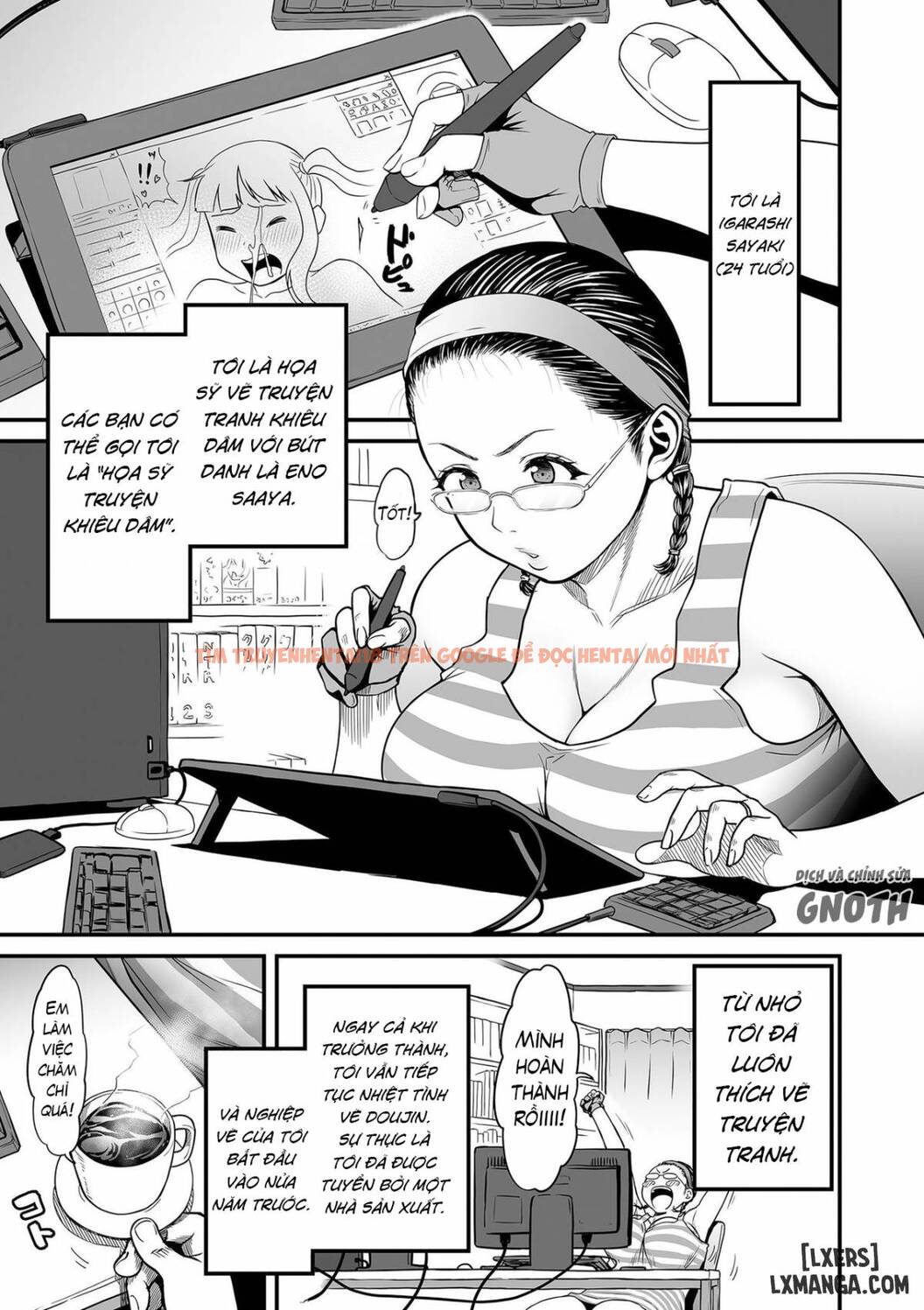 Trang truyện 13 trong truyện tranh It’s Not A Fantasy That The Female Erotic Mangaka Is A Pervert - Chap 1 - www.lxmanga.org