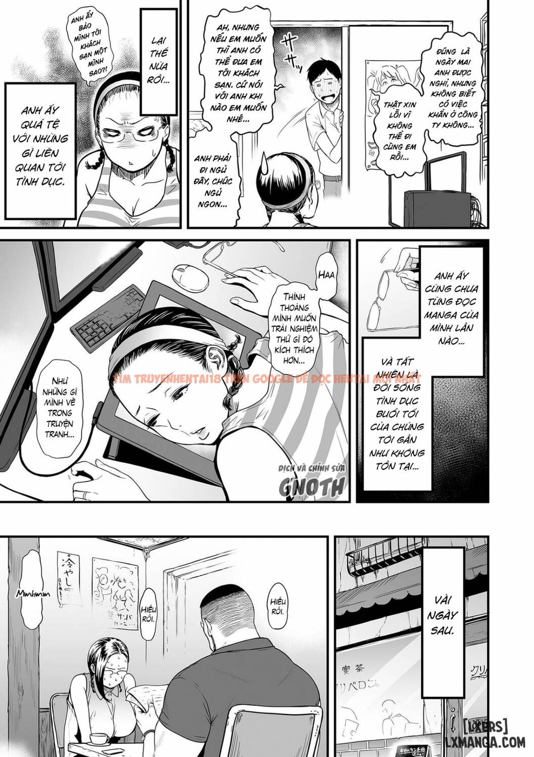 Trang truyện 15 trong truyện tranh It’s Not A Fantasy That The Female Erotic Mangaka Is A Pervert - Chap 1 - www.lxmanga.org