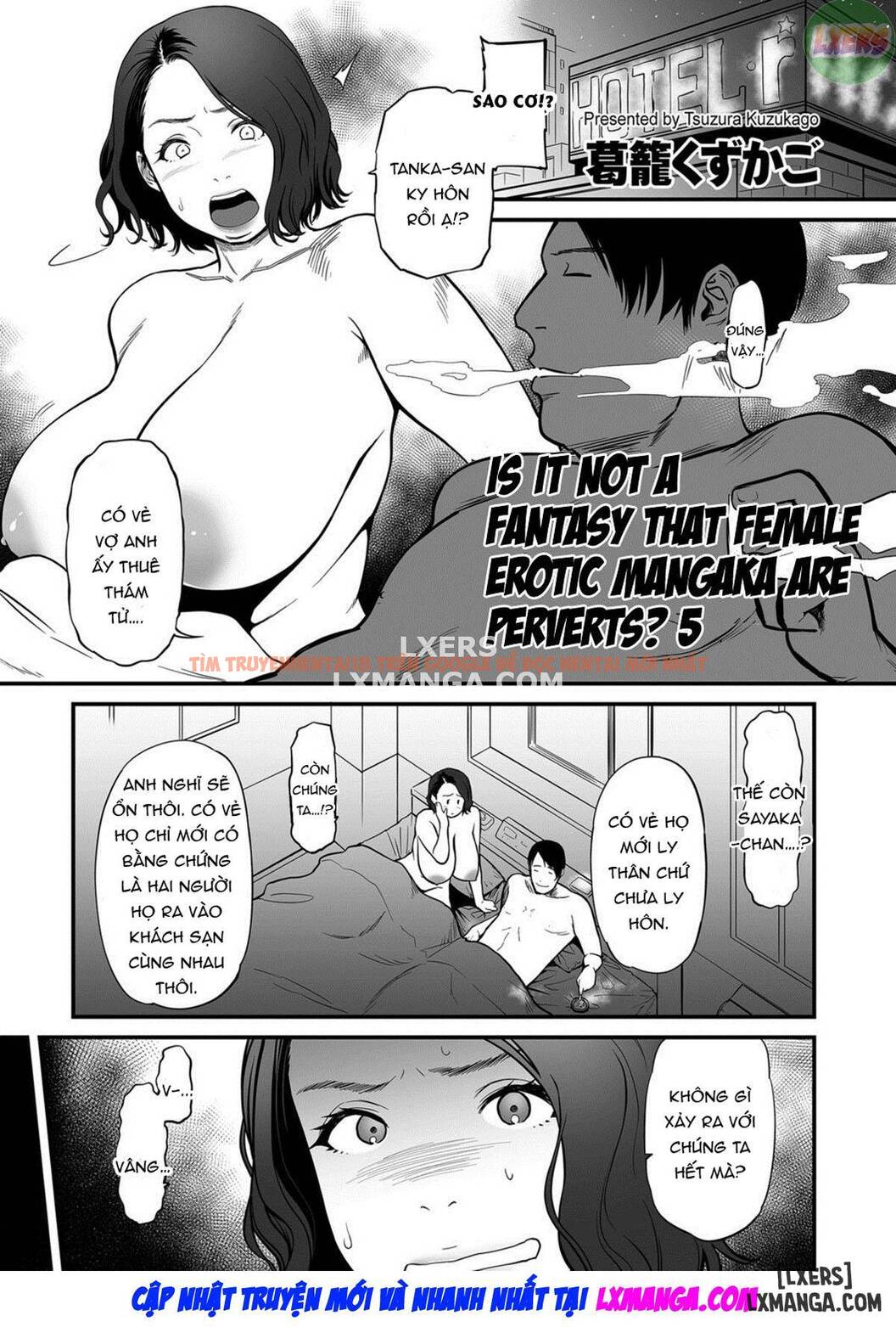 Xem ảnh 3 trong truyện hentai It’s Not A Fantasy That The Female Erotic Mangaka Is A Pervert - Chapter 5 - www.hentaitvn.net
