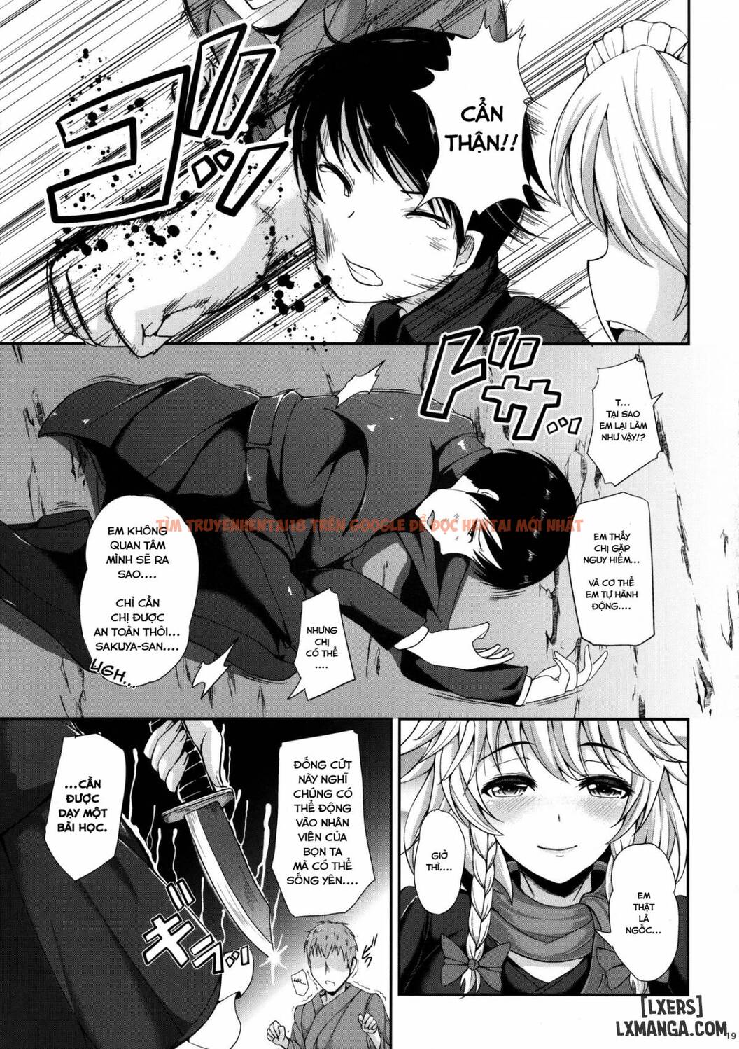 Xem ảnh 16 trong truyện hentai Izayoi Sakuya No Himitsu Na Jijou - One Shot - hentaitvn.net