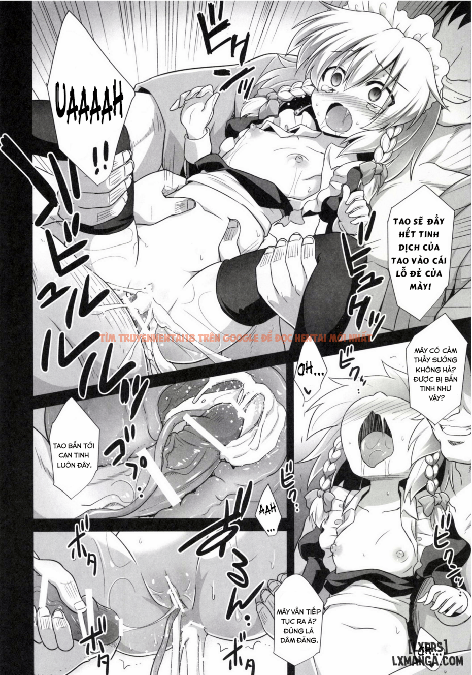 Trang truyện 8 trong truyện tranh Izayoi Sakuya Sokusei Ninsin Renzoku Shussan - One Shot - lxmanga.org