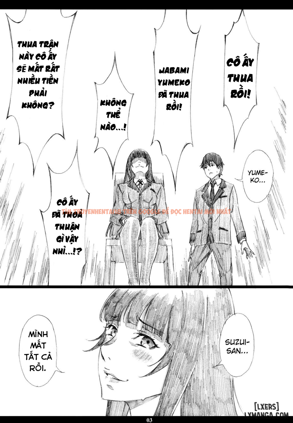 Trang truyện 1 trong truyện tranh Jabami Yumeko Hentai Koushuu Benjo Tantsubo Nikubenki Onna - One Shot - www.truyentvn.net