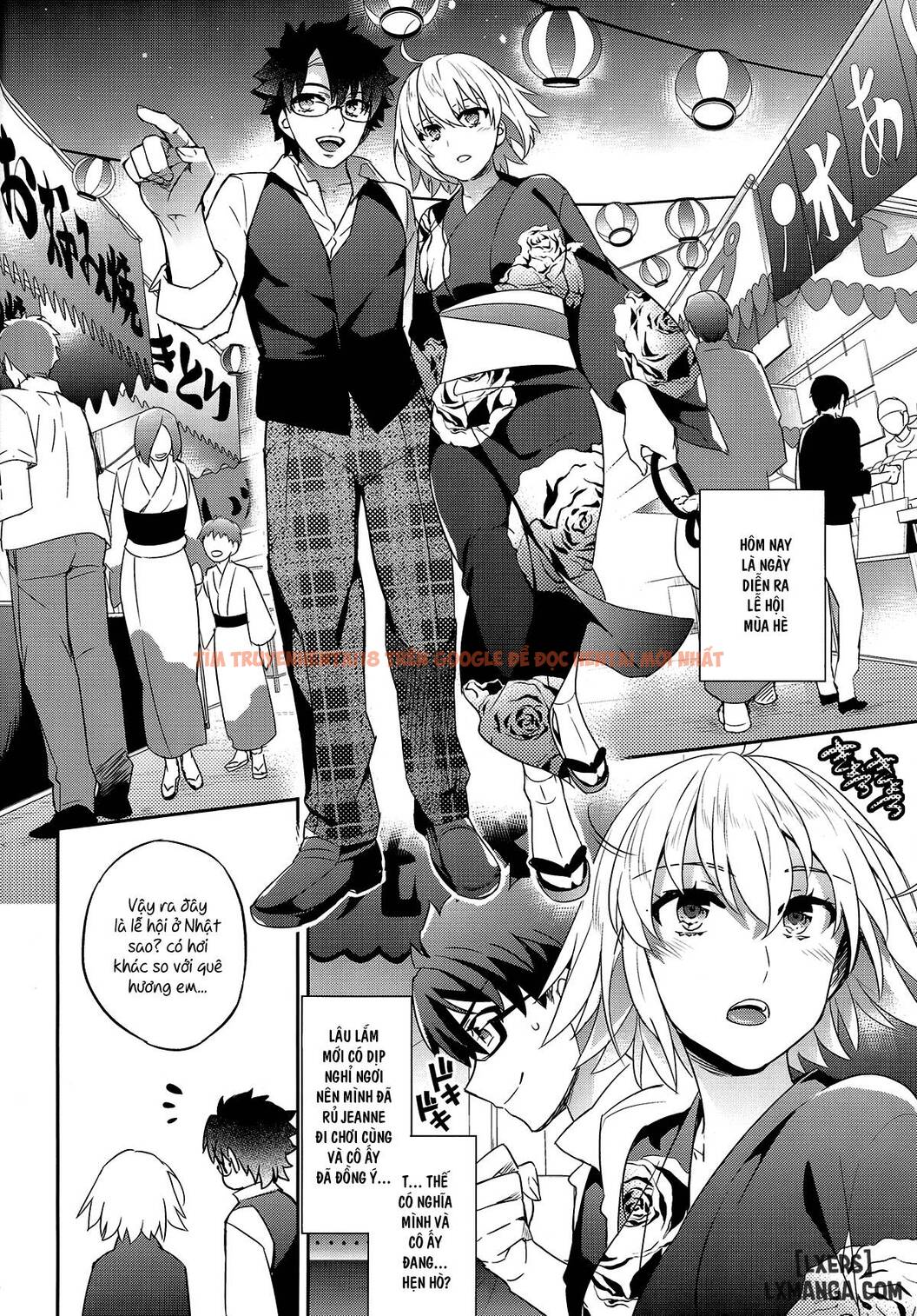 Xem ảnh 3 trong truyện hentai Jeanne Alter-chan To Natsumatsuri - One Shot - hentaitvn.net