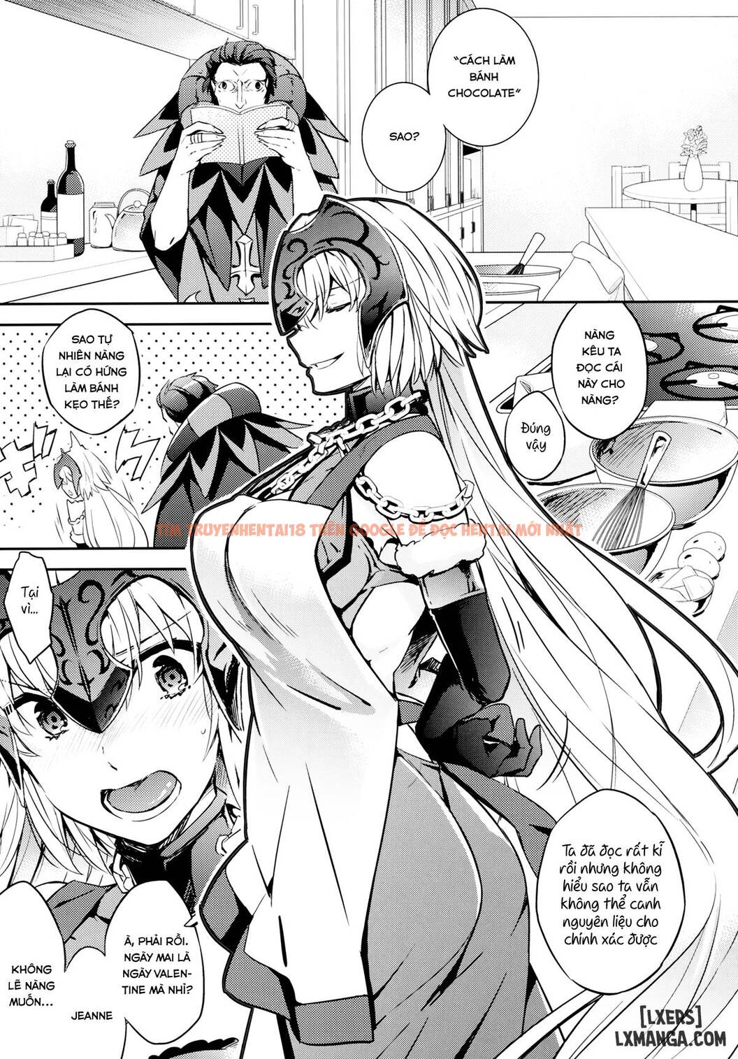 Xem ảnh 4 trong truyện hentai Jeanne Alter-chan To Valentine Daisakusen - One Shot - hentaitvn.net