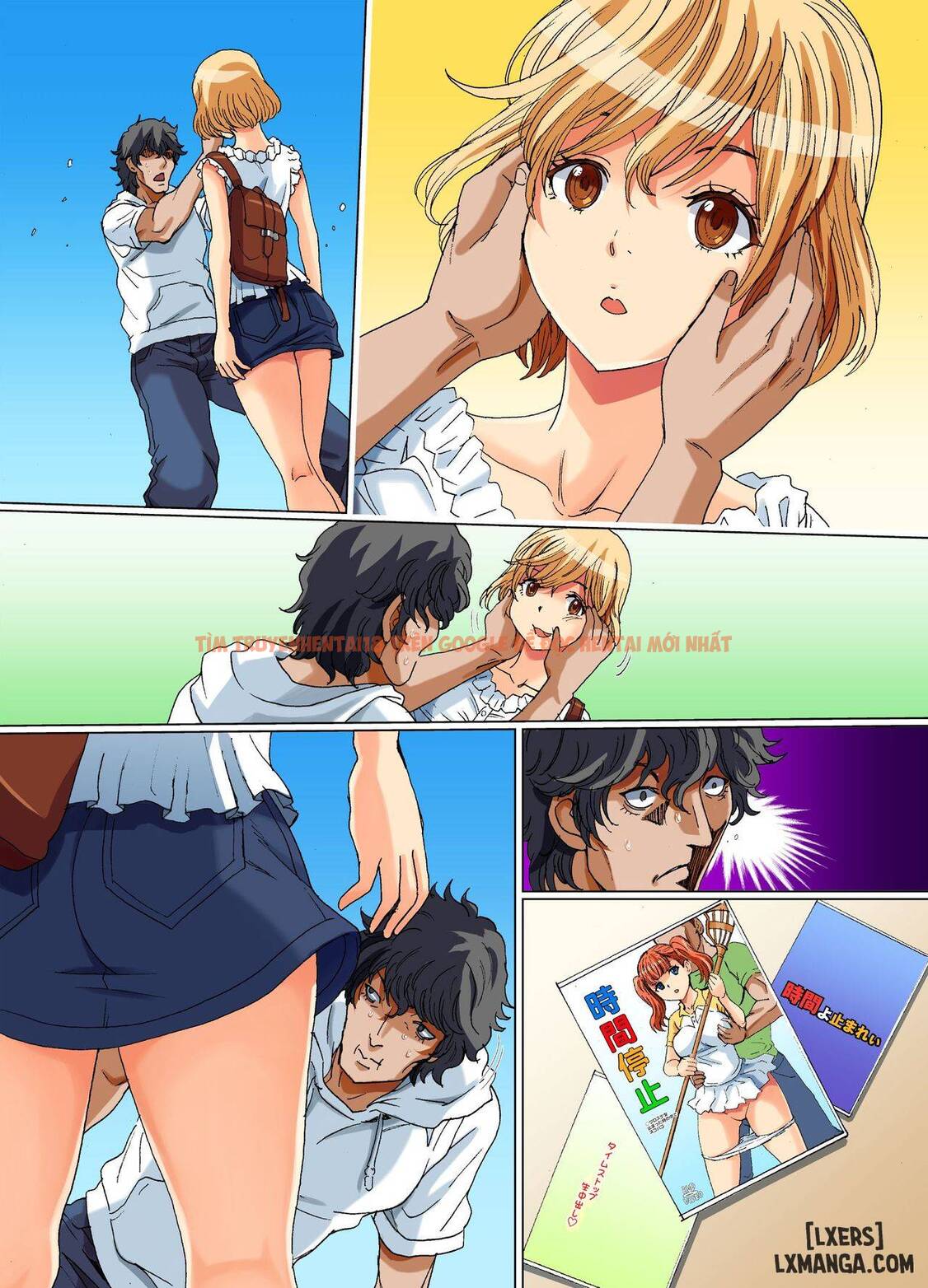 Xem ảnh 4 trong truyện hentai Jikan Teishi Shita Sekai De Muteikou - One Shot - hentaitvn.net