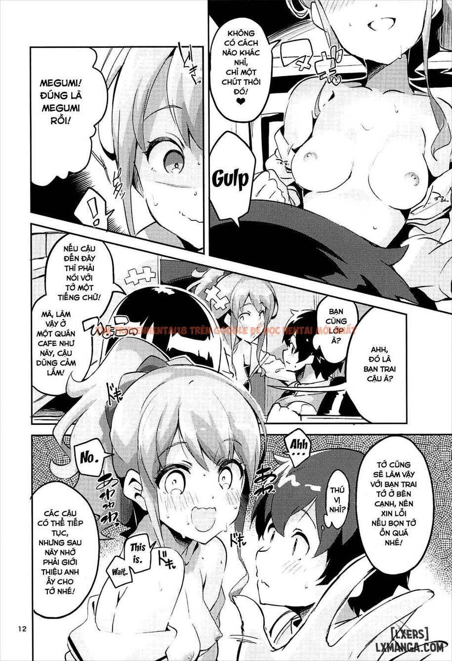 Trang truyện 10 trong truyện tranh Jinno Megumi To Necafe No Couple Seat De Ichaicha Suru Hon - One Shot - hentai24h.pro