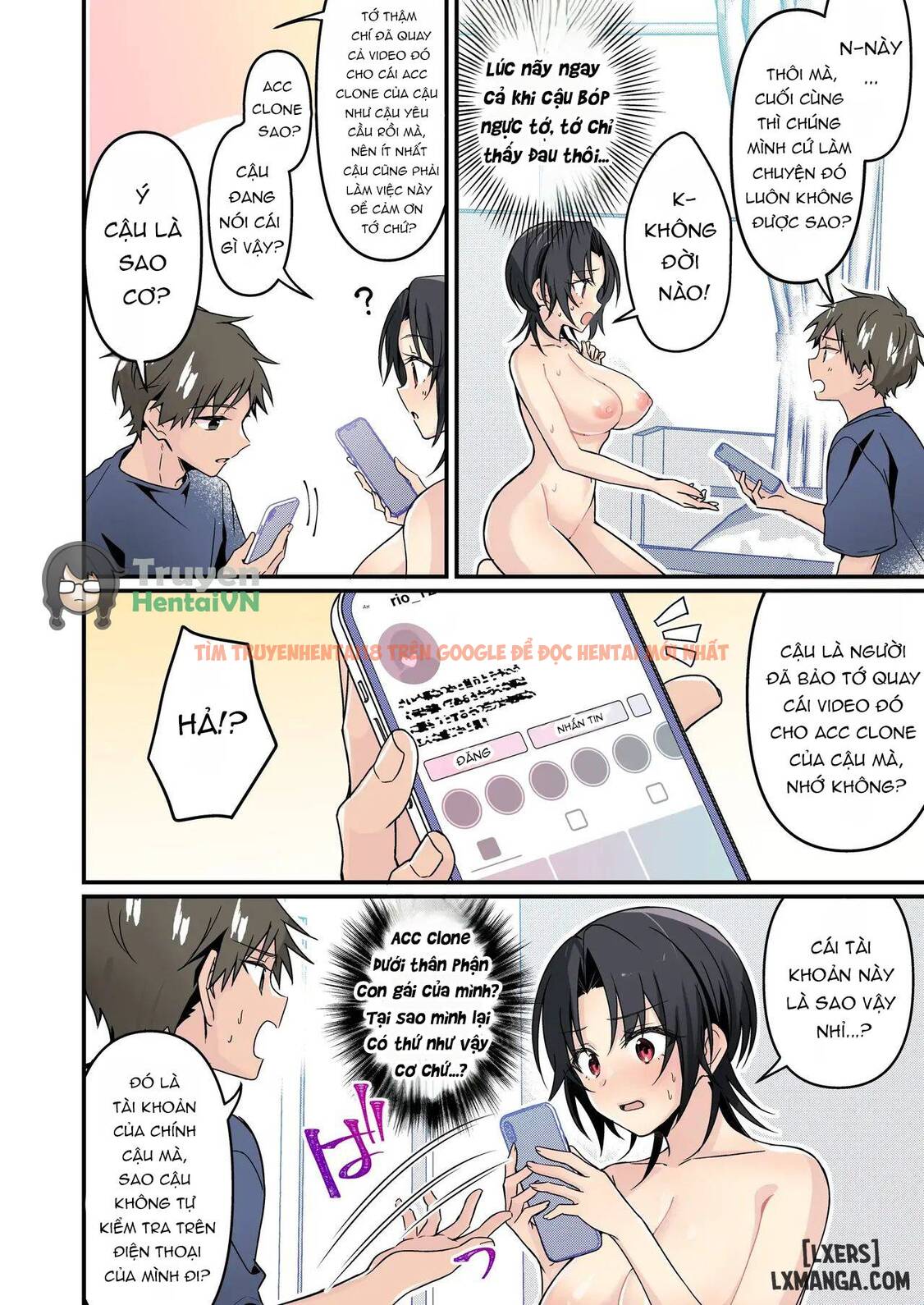 Trang truyện page_025 trong truyện tranh Jinsei Kaihen Appli De Barairo No Hibi? ~jibun O Ukkari Dosukebe Bishoujo Ni~ - One Shot - www.lxmanga.org