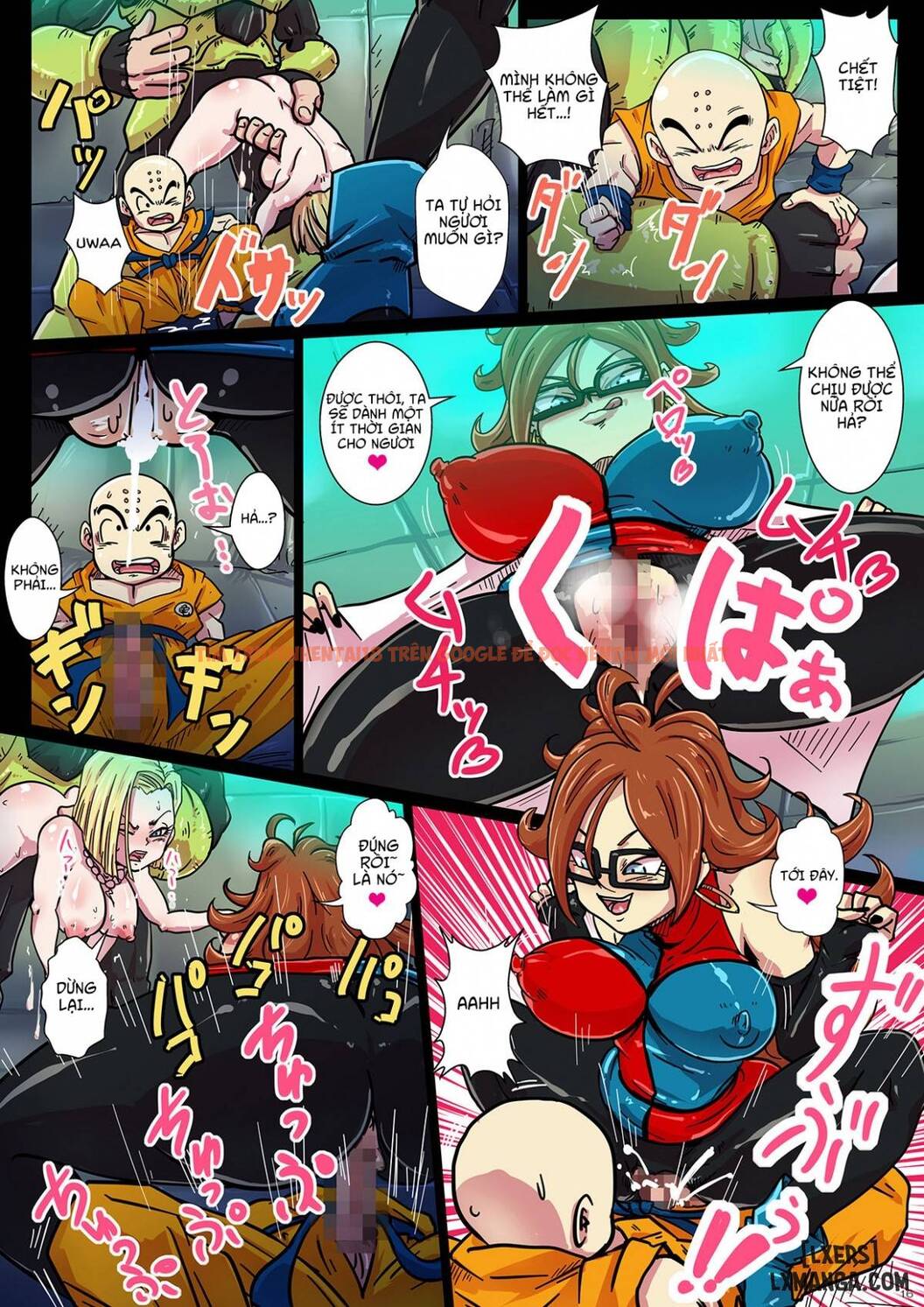 Trang truyện 15 trong truyện tranh Hentai Màu Sự Dâm Đãng Của Android Và Các Hot Girl - One Shot - www.truyentvn.net