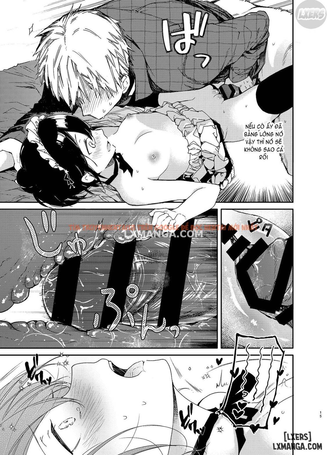 Xem ảnh 14 trong truyện hentai Jitome Maid-San To Love Love Ecchi - One Shot - hentaitvn.net