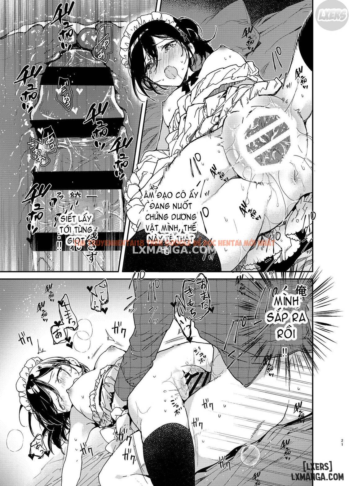 Xem ảnh 20 trong truyện hentai Jitome Maid-San To Love Love Ecchi - One Shot - hentaitvn.net
