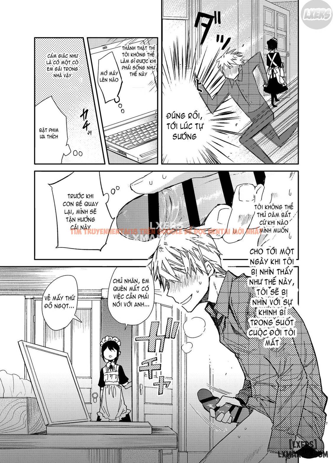 Xem ảnh 6 trong truyện hentai Jitome Maid-San To Love Love Ecchi - One Shot - hentaitvn.net