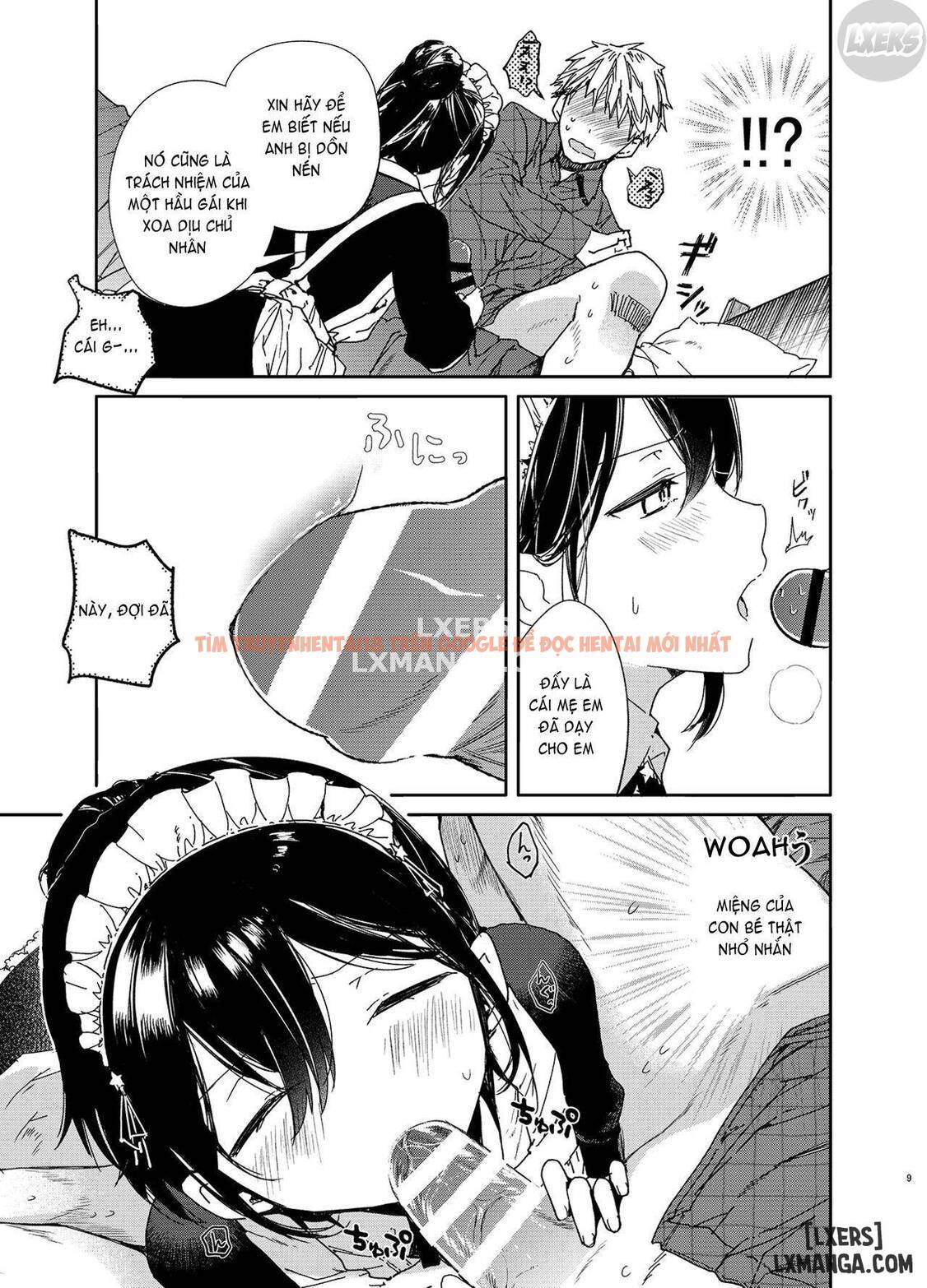 Xem ảnh 8 trong truyện hentai Jitome Maid-San To Love Love Ecchi - One Shot - hentaitvn.net