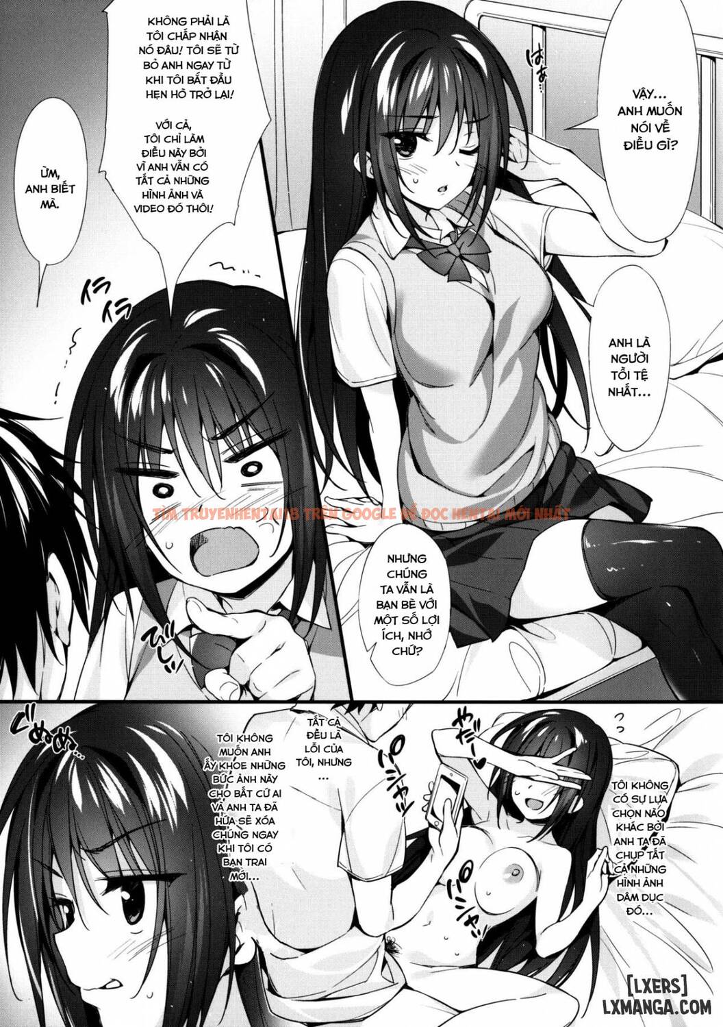 Xem ảnh 3 trong truyện hentai JK-chan To Motokare-kun - One Shot - hentaitvn.net