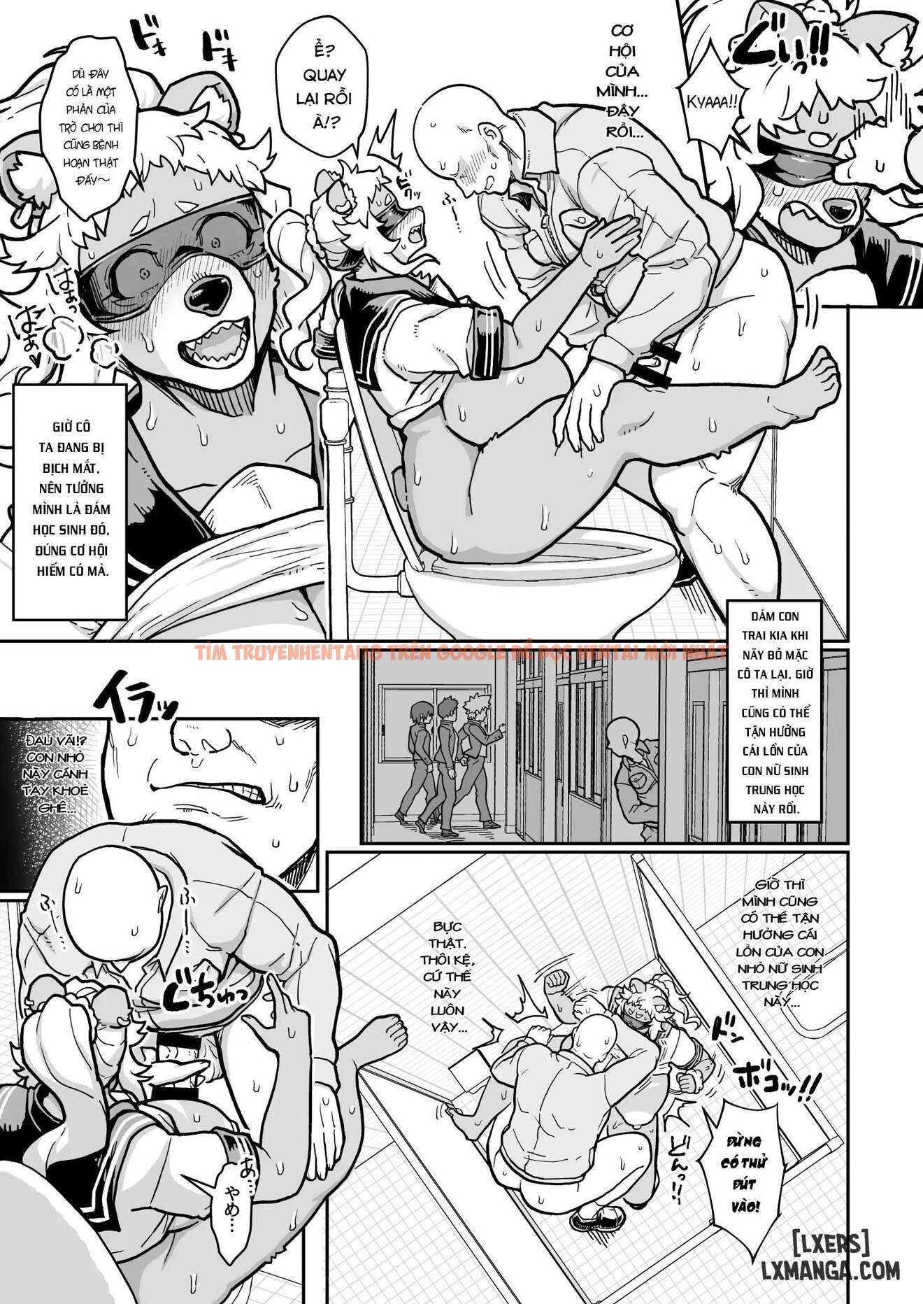 Trang truyện page_004 trong truyện tranh Jkドмのクマの素穴は襲われたい…用務員ずこばこ編 - One Shot - lxmanga.org