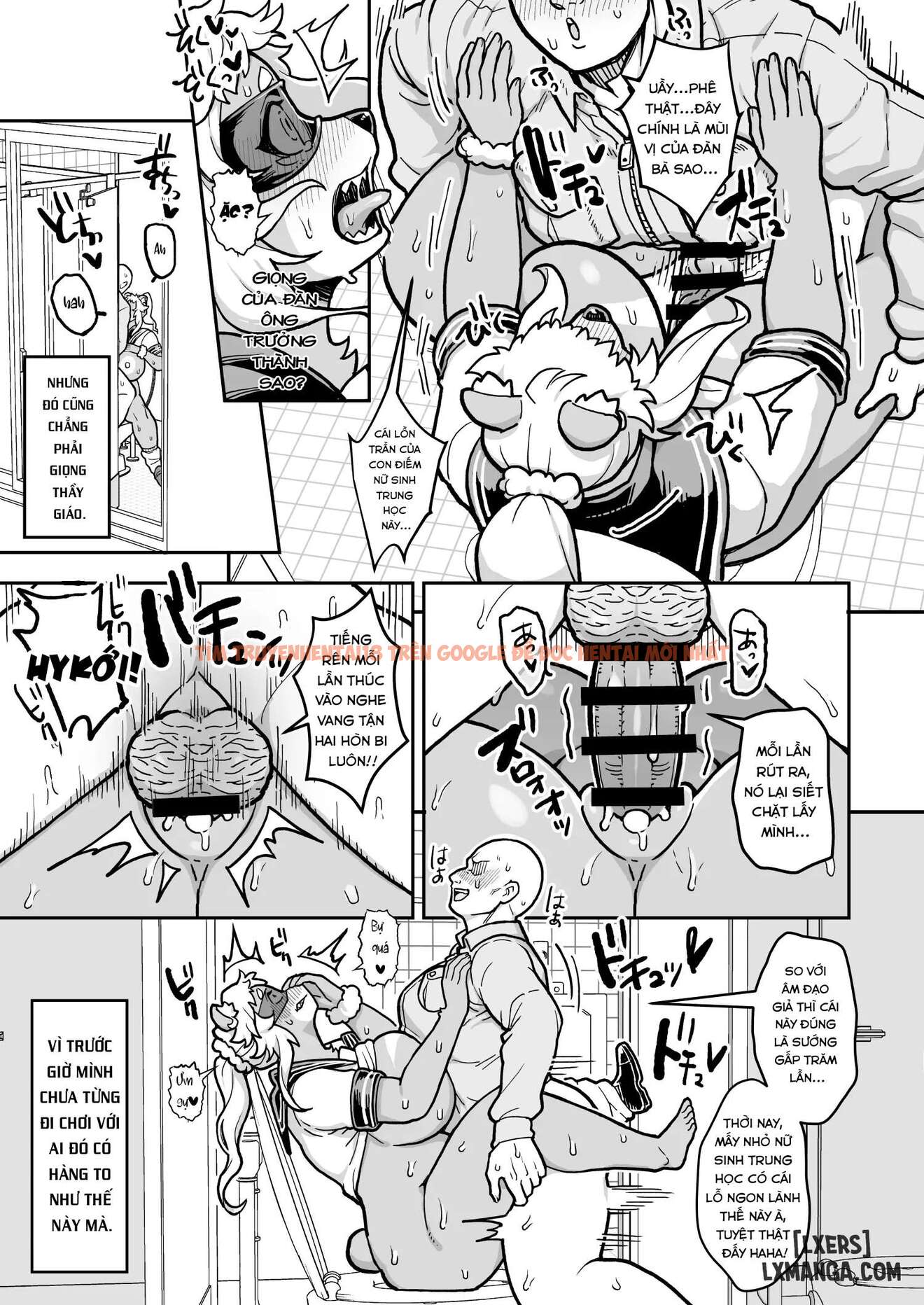 Trang truyện page_006 trong truyện tranh Jkドмのクマの素穴は襲われたい…用務員ずこばこ編 - One Shot - lxmanga.org