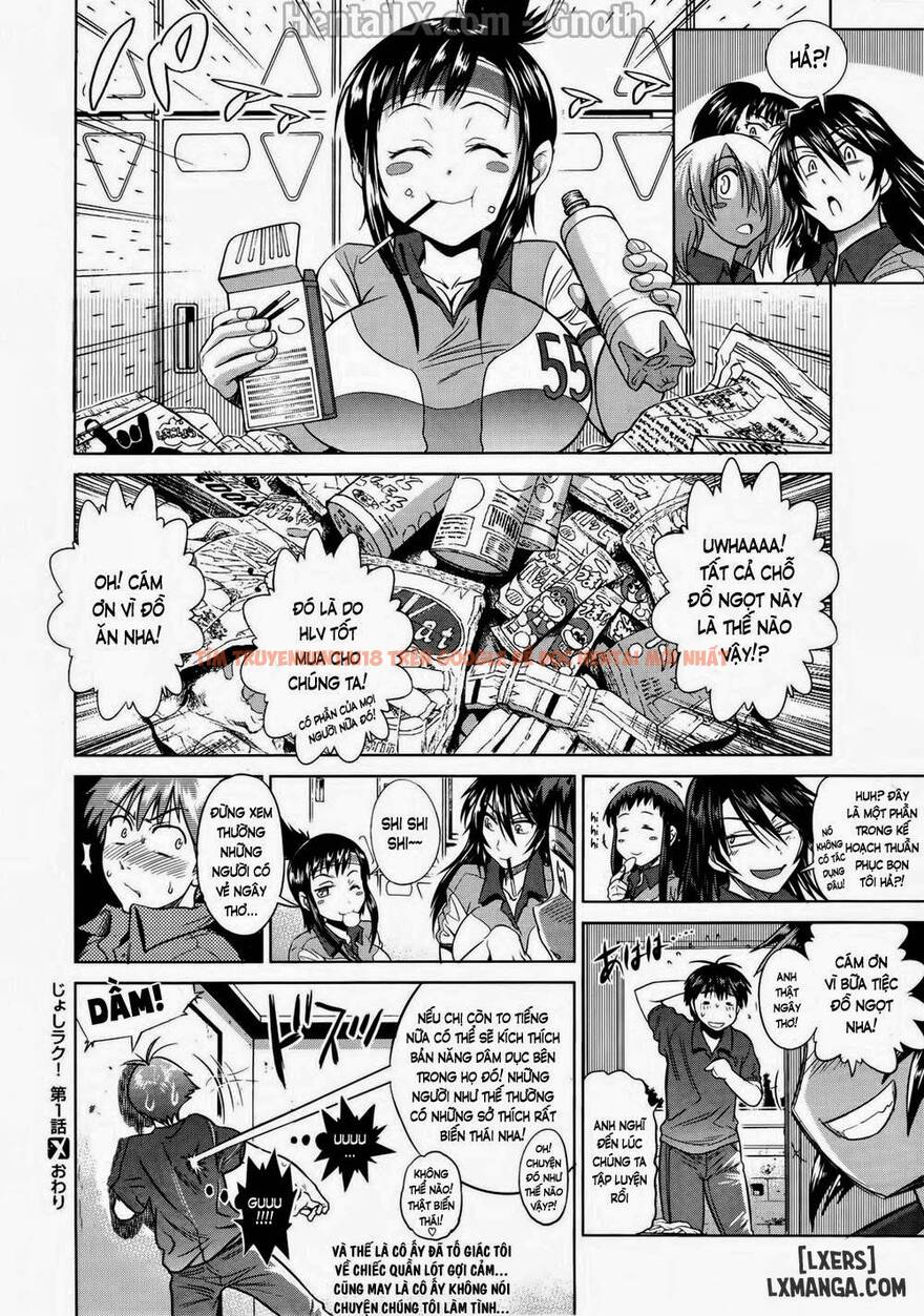 Trang truyện 38 trong truyện tranh Joshi Luck! Girls Lacrosse Club - Chapter 1 - hentai24h.pro