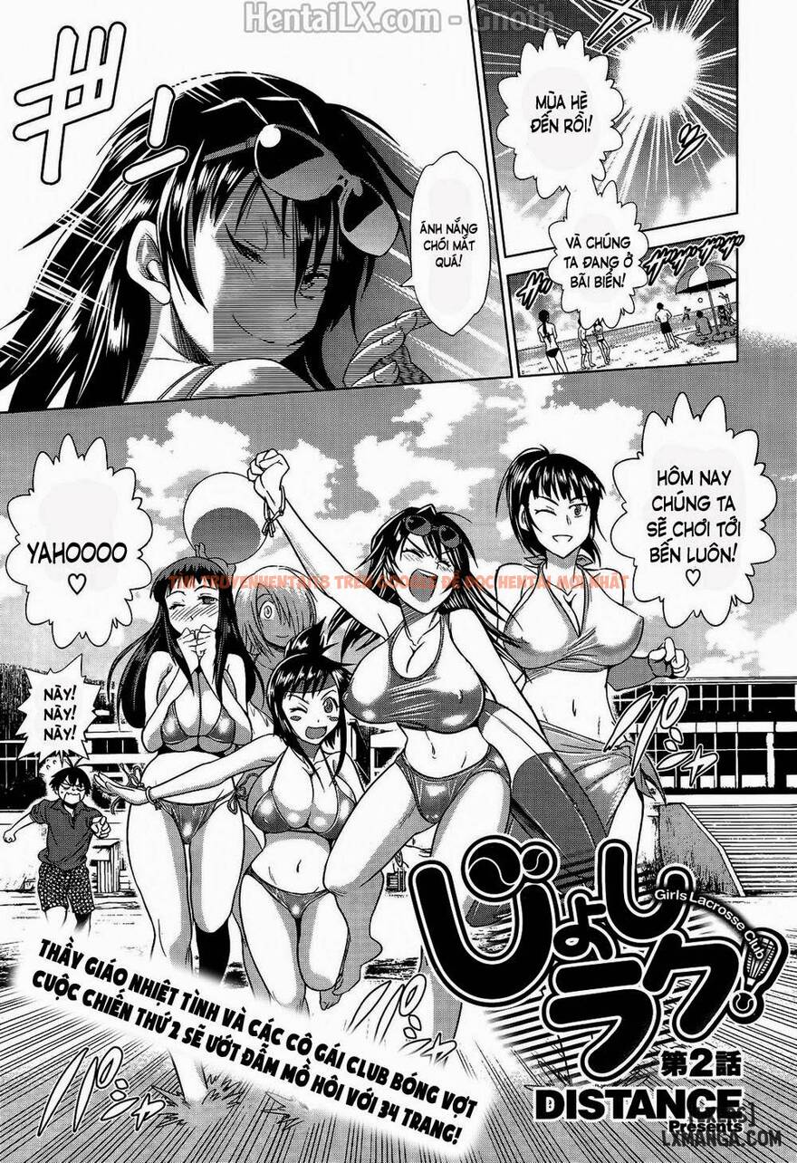 Trang truyện 1 trong truyện tranh Joshi Luck! Girls Lacrosse Club - Chapter 2 - hentai24h.pro