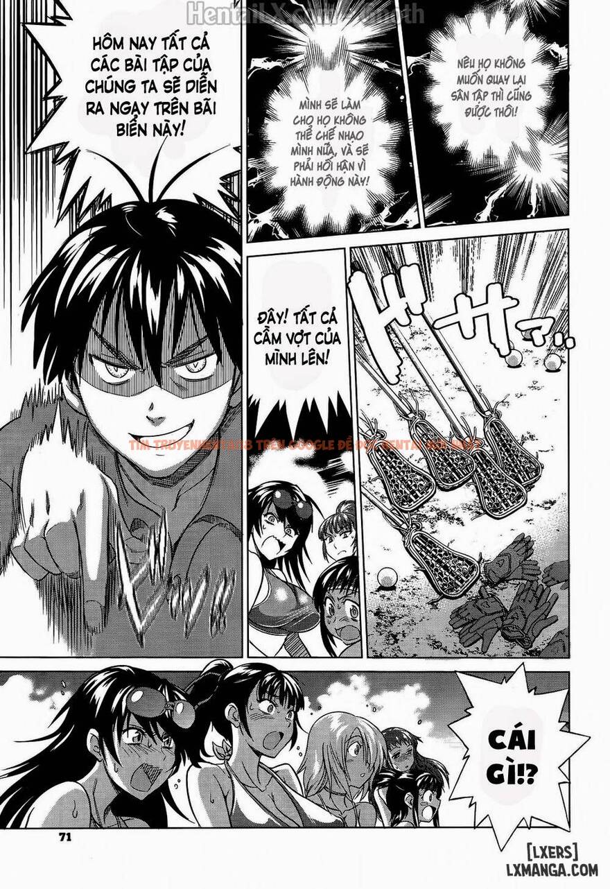 Trang truyện 3 trong truyện tranh Joshi Luck! Girls Lacrosse Club - Chapter 2 - hentai24h.pro