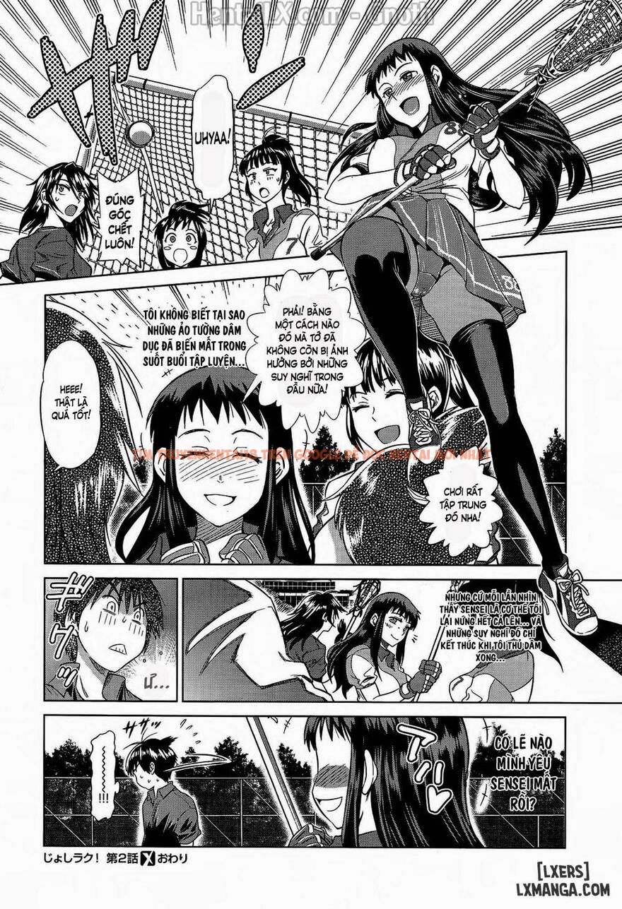 Trang truyện 34 trong truyện tranh Joshi Luck! Girls Lacrosse Club - Chapter 2 - hentai24h.pro