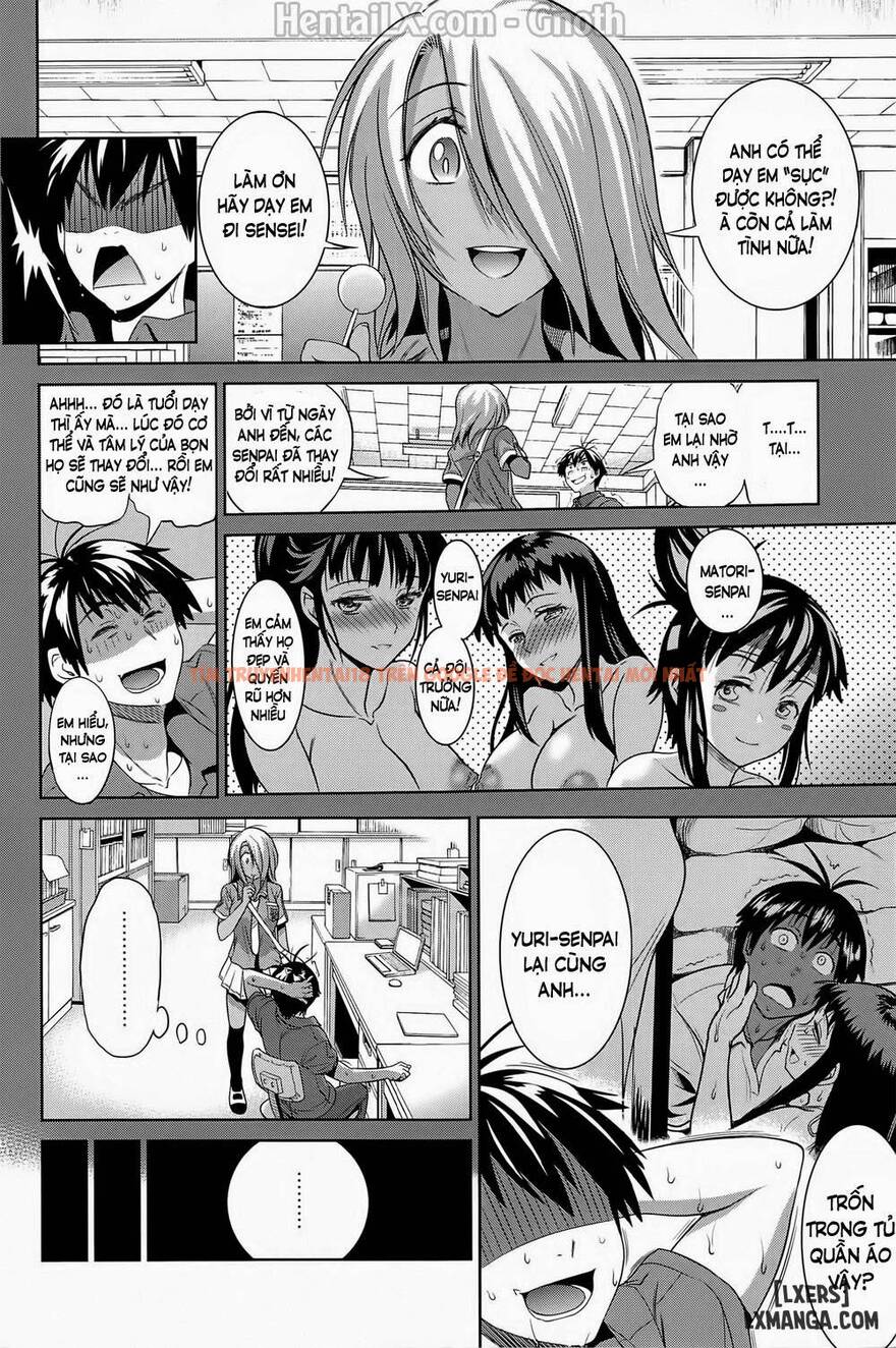 Trang truyện 8 trong truyện tranh Joshi Luck! Girls Lacrosse Club - Chapter 4 - hentai24h.pro