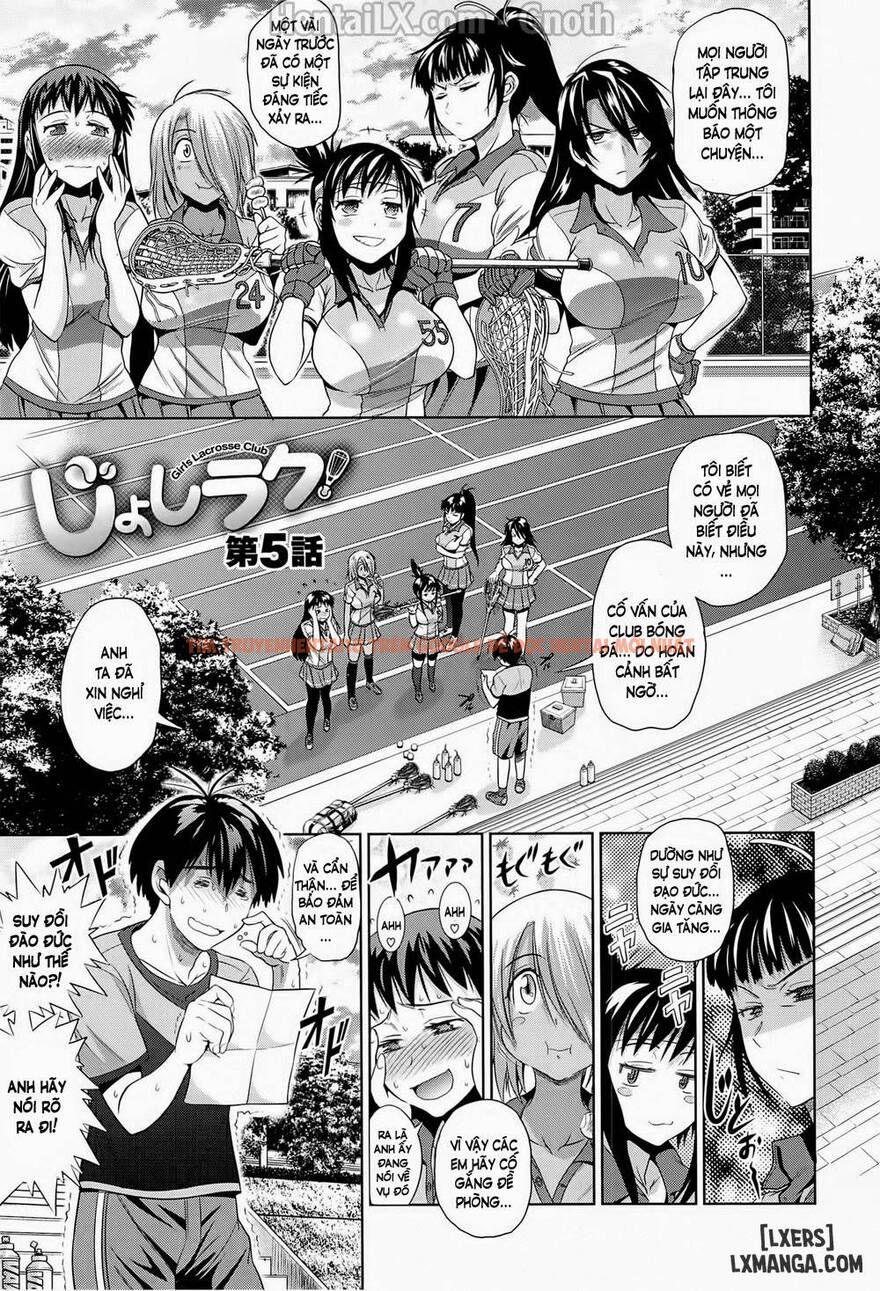 Trang truyện 1 trong truyện tranh Joshi Luck! Girls Lacrosse Club - Chapter 5 - hentai24h.pro