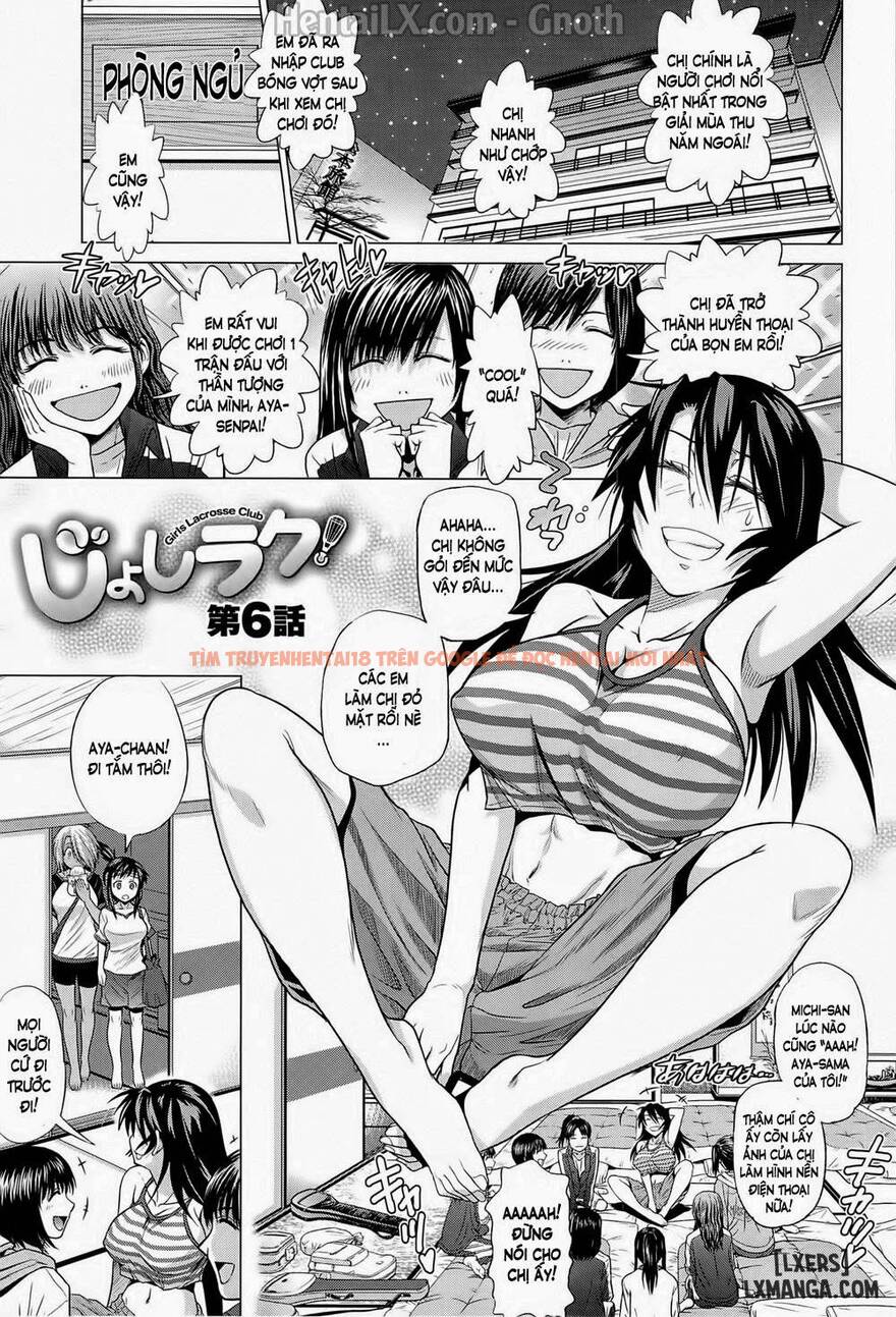 Trang truyện 1 trong truyện tranh Joshi Luck! Girls Lacrosse Club - Chapter 6 - hentai24h.pro