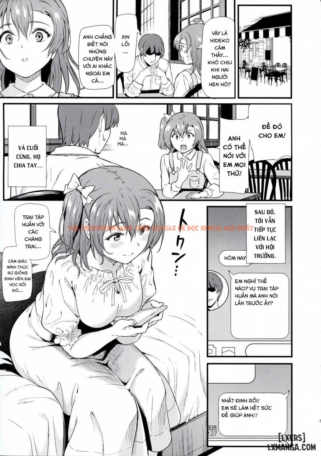 Trang truyện 3 trong truyện tranh Hồ Sơ Vụ Án Sinh Viên Đại Học Kosaka Honokanoya Toshiko - One Shot - hentai24h.pro