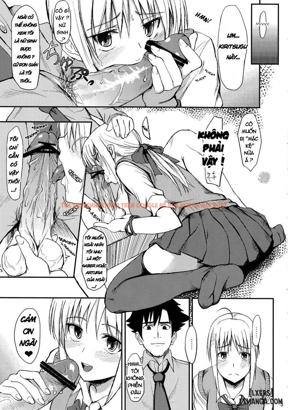Xem ảnh 3 trong truyện hentai Joshikou Saber - One Shot - hentaitvn.net