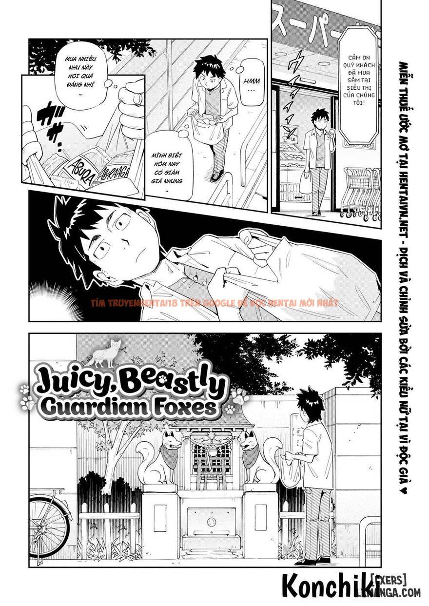 Xem ảnh 1 trong truyện hentai Juicy, Beastly Guardian Foxes - One Shot - hentaitvn.net