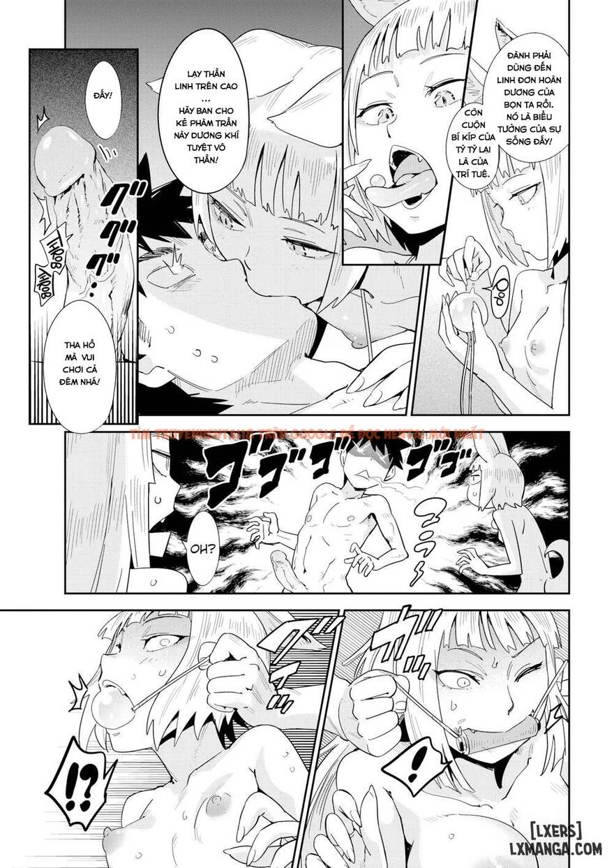 Xem ảnh 12 trong truyện hentai Juicy, Beastly Guardian Foxes - One Shot - hentaitvn.net