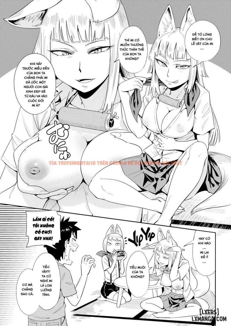 Xem ảnh 6 trong truyện hentai Juicy, Beastly Guardian Foxes - One Shot - hentaitvn.net
