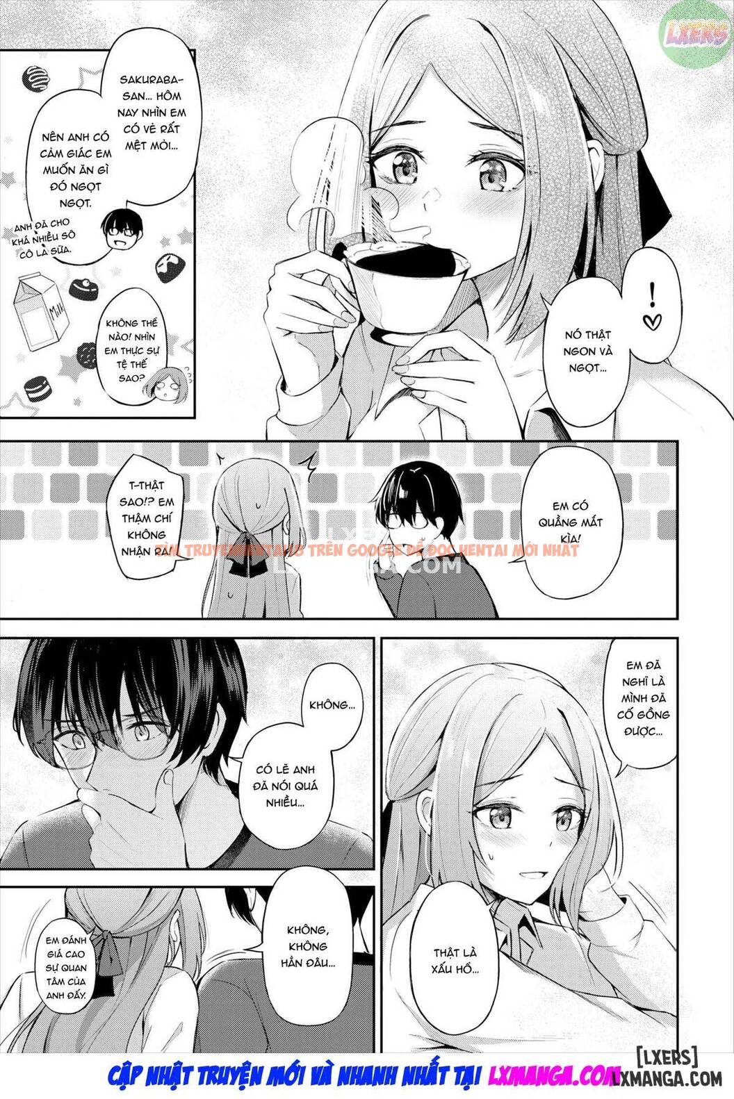 Trang truyện 7 trong truyện tranh Cà Phê Cũng Ngọt Mà Đắng - One Shot - lxmanga.org