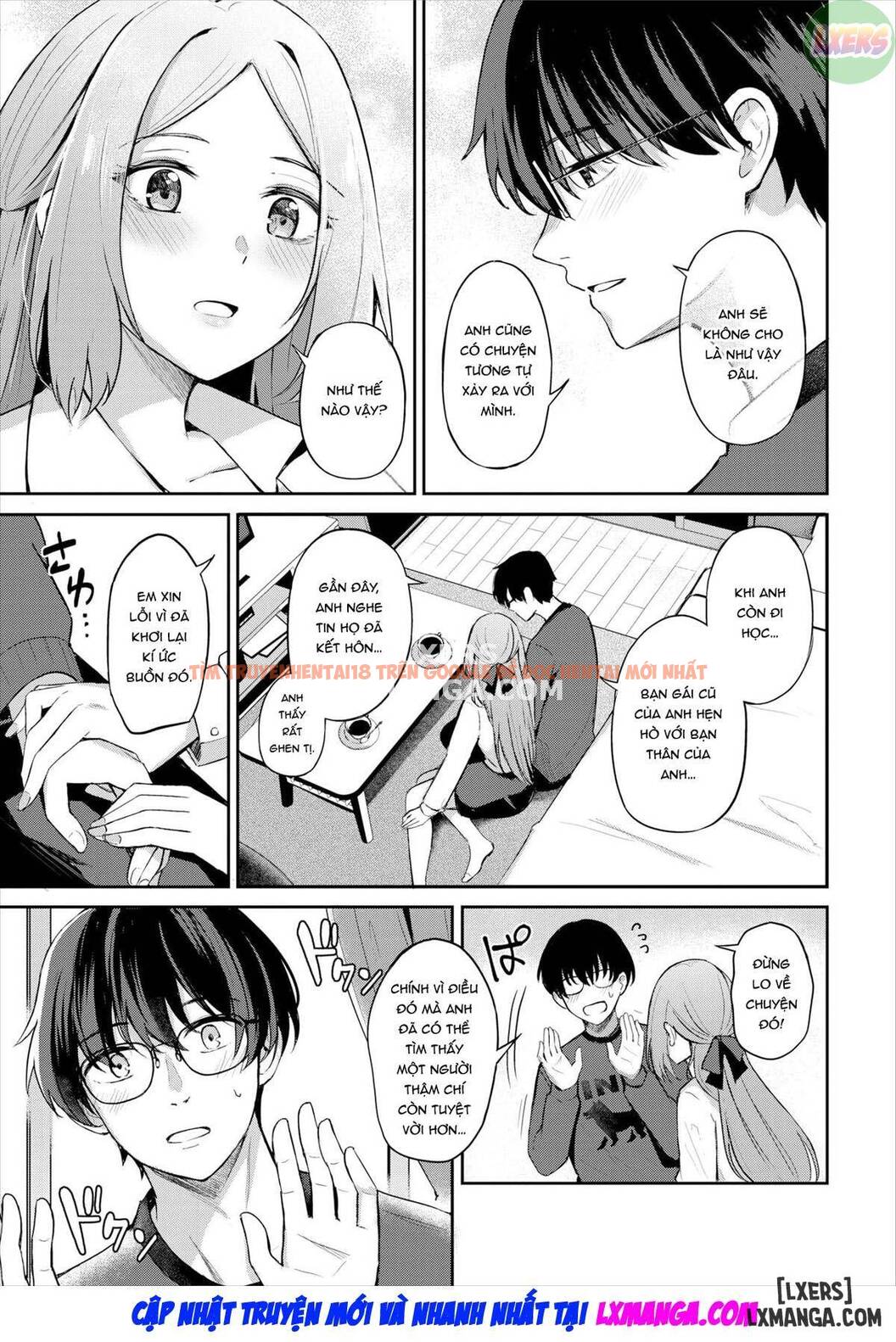 Trang truyện 9 trong truyện tranh Cà Phê Cũng Ngọt Mà Đắng - One Shot - lxmanga.org