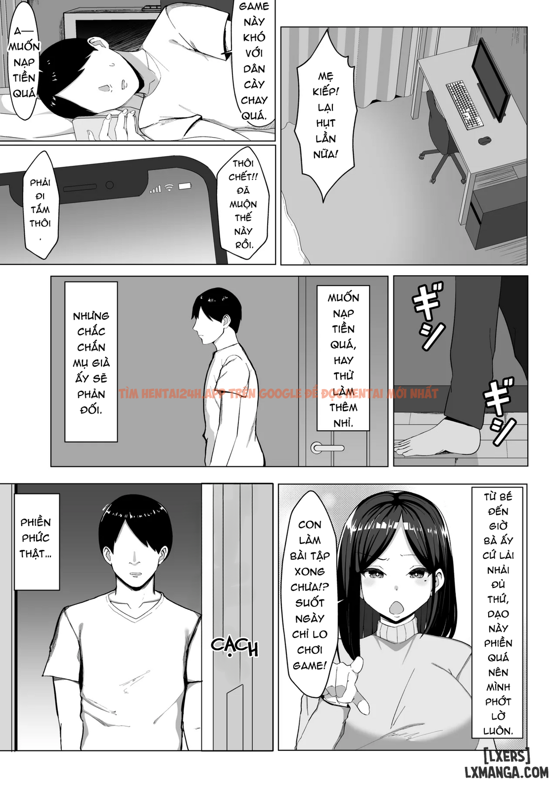 Xem ảnh 4 690f4fc5bd119 trong truyện hentai Kaa-chan To Sex Shinai To Derarenai Heya ~Kuchiurusai Haha To Hankouki No Ore~ - Chapter 1 - hentaitvn.net