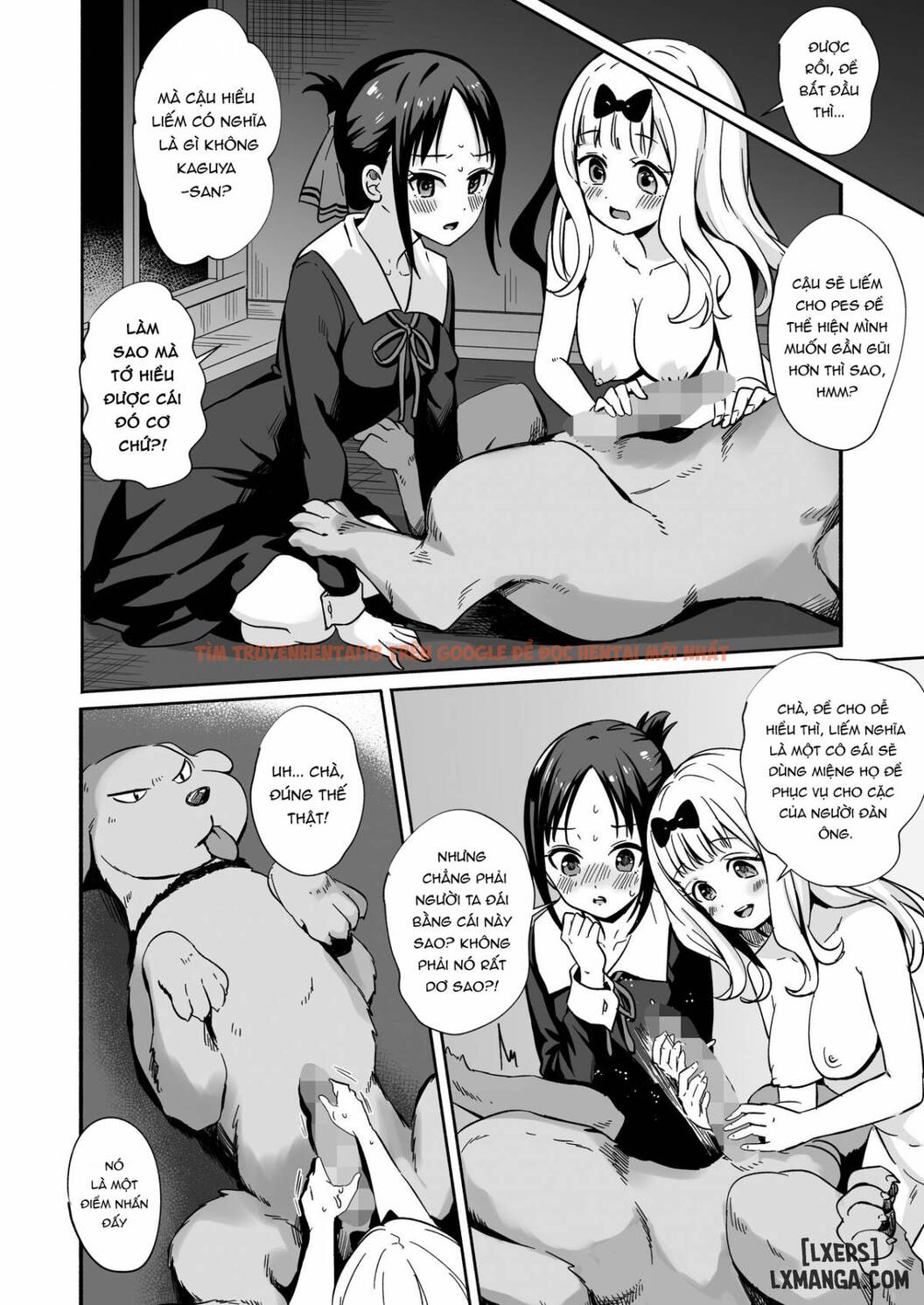 Trang truyện 10 trong truyện tranh Kaguya-san Ni Pas No Seishori Wo Tetsudatte Itadakimashita - One Shot - hentai24h.pro