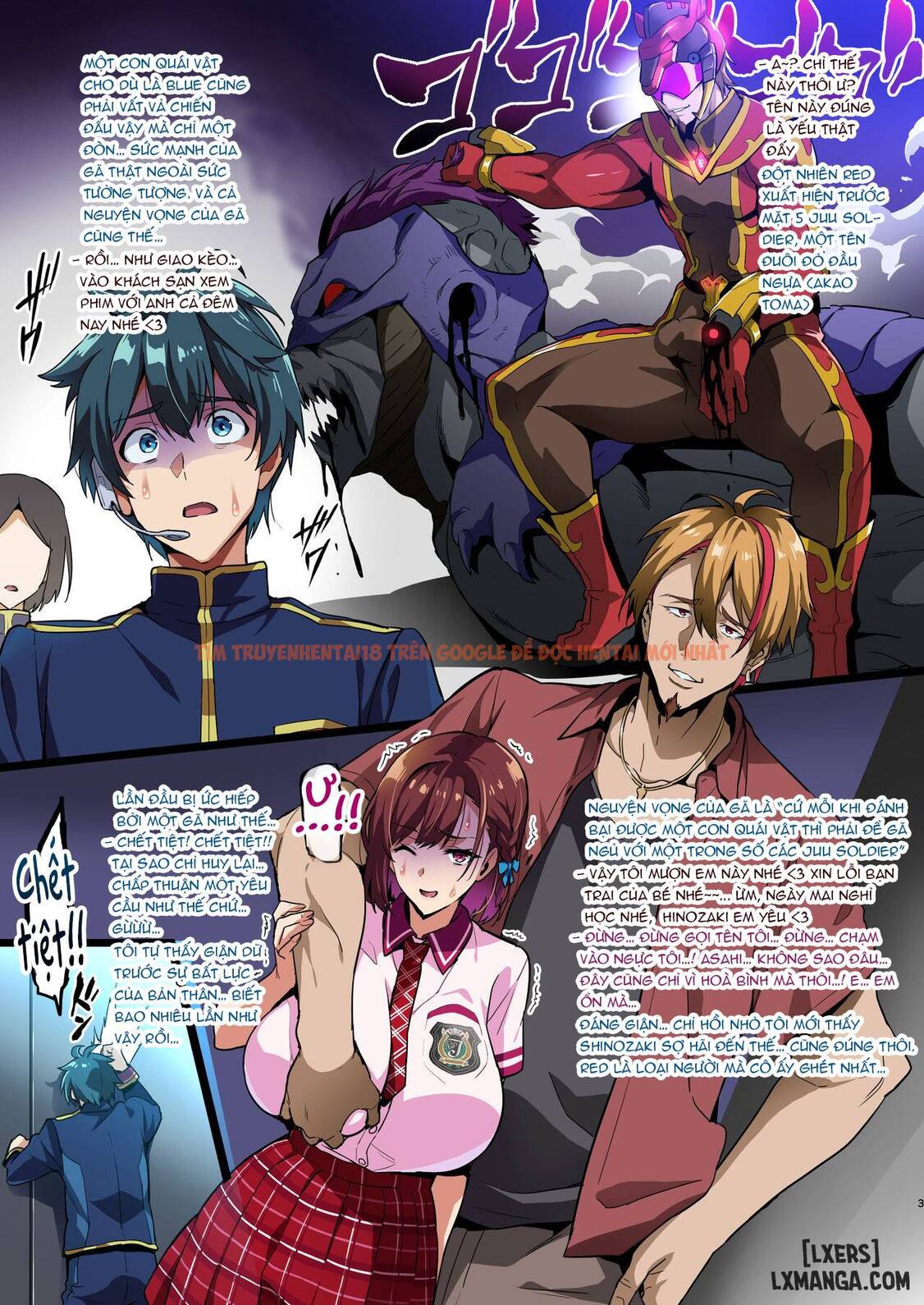 Trang truyện 2 trong truyện tranh Kaijoubon Seisou Pink No (midara Na) Honshou - One Shot - hentai24h.pro