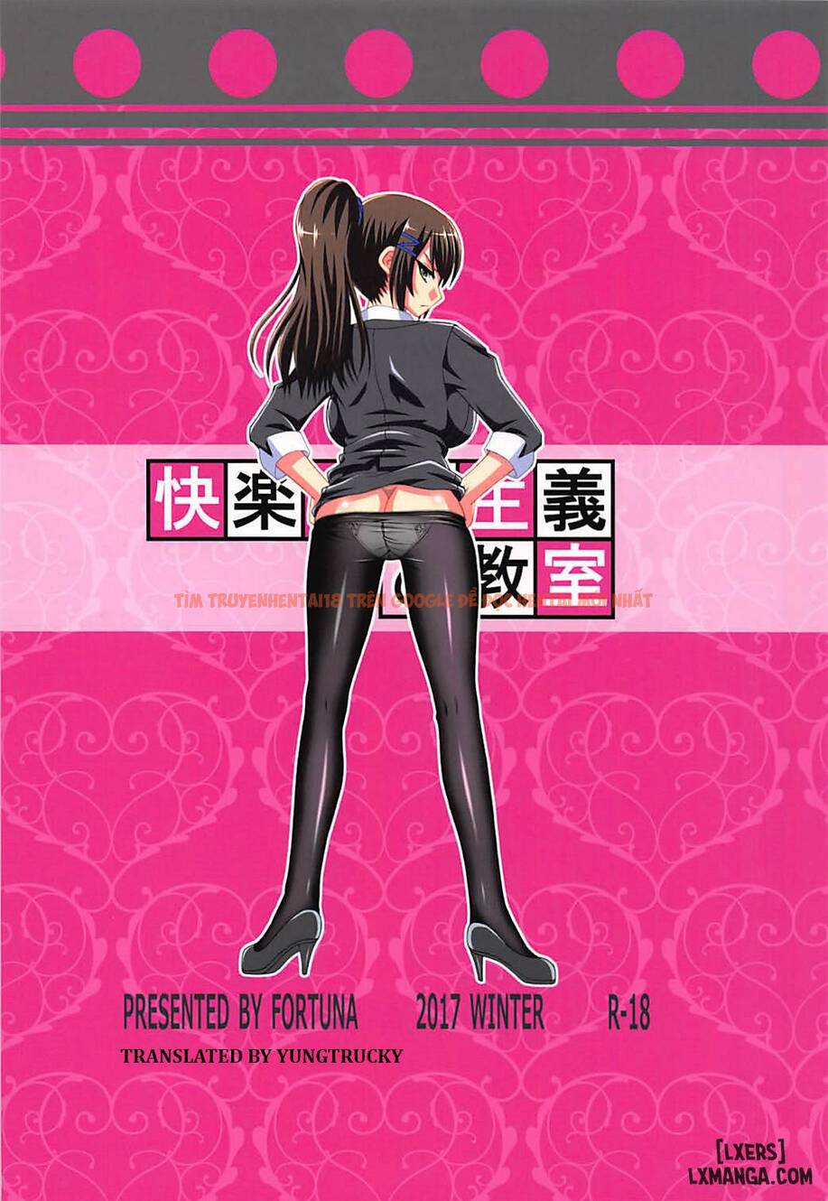 Xem ảnh 18 trong truyện hentai Kairaku Shijou Shugi No Kyoushitsu - One Shot - www.hentaitvn.net