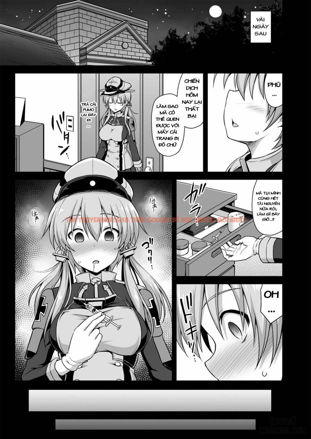 Trang truyện 13 trong truyện tranh Kanmusu Chakunin Zenya Prinz Eugen Yaku Ochi Nyuugi Kousai - One Shot - www.truyentvn.net
