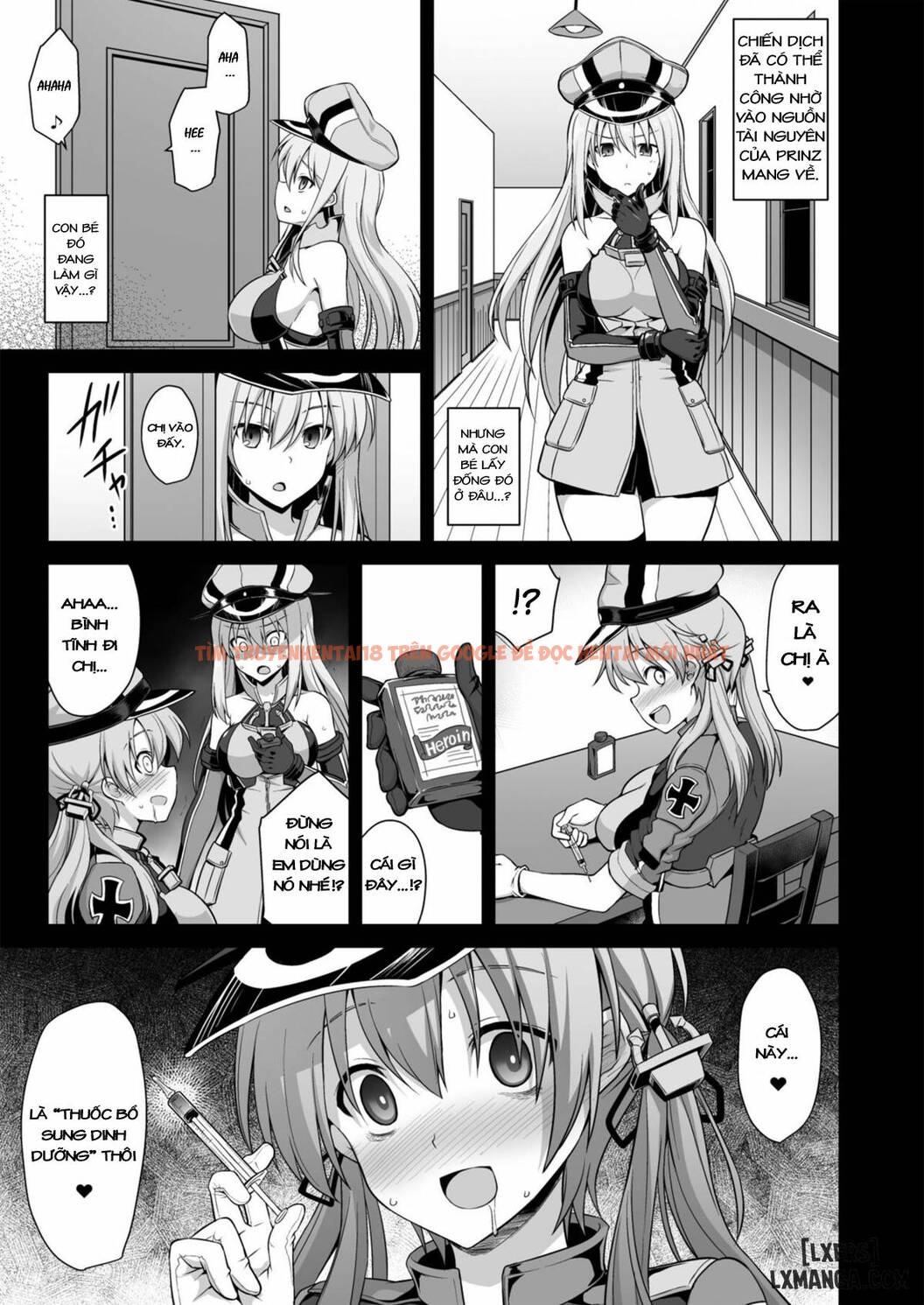Trang truyện 23 trong truyện tranh Kanmusu Chakunin Zenya Prinz Eugen Yaku Ochi Nyuugi Kousai - One Shot - www.truyentvn.net