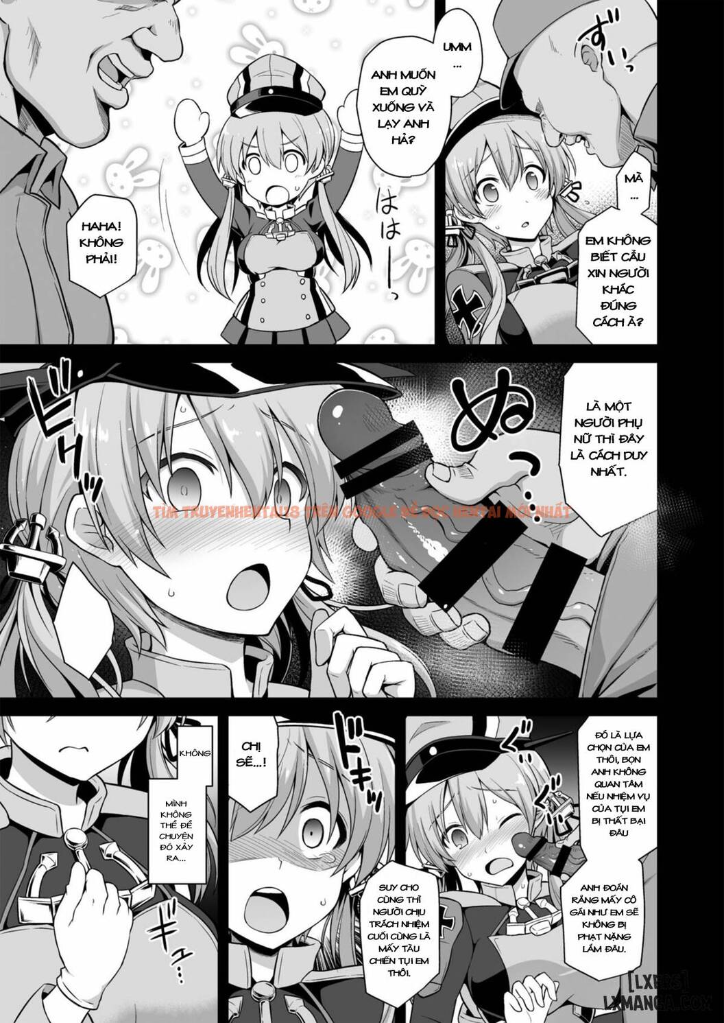 Trang truyện 5 trong truyện tranh Kanmusu Chakunin Zenya Prinz Eugen Yaku Ochi Nyuugi Kousai - One Shot - www.truyentvn.net