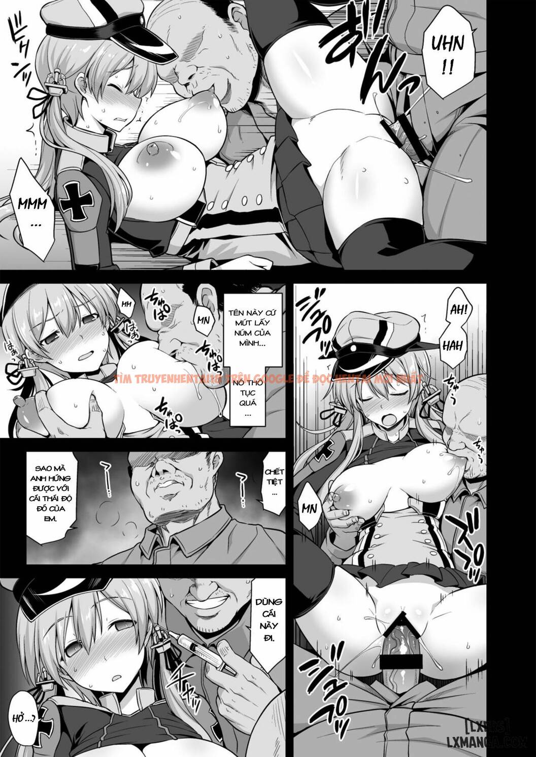 Trang truyện 9 trong truyện tranh Kanmusu Chakunin Zenya Prinz Eugen Yaku Ochi Nyuugi Kousai - One Shot - www.truyentvn.net