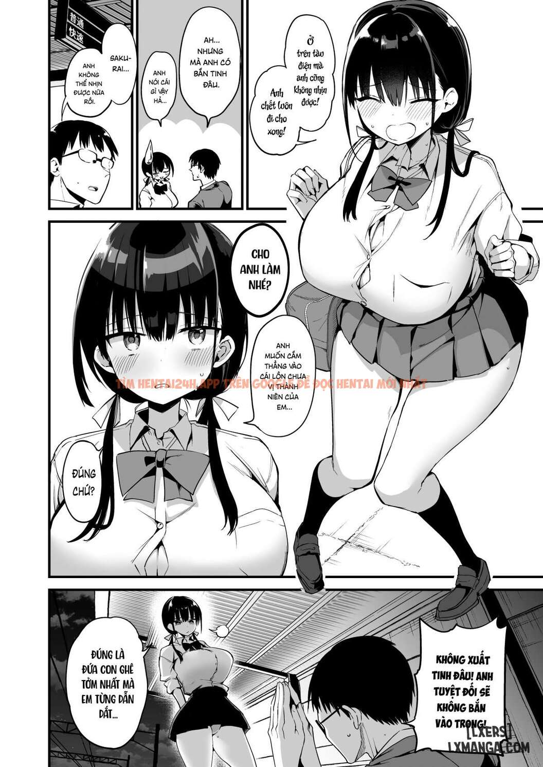 Xem ảnh Kanojo No Imouto Ga Kyonyuu Miniskir Jk De Koakuma-kei 5 - One Shot - 49 - TruyenVN.APP